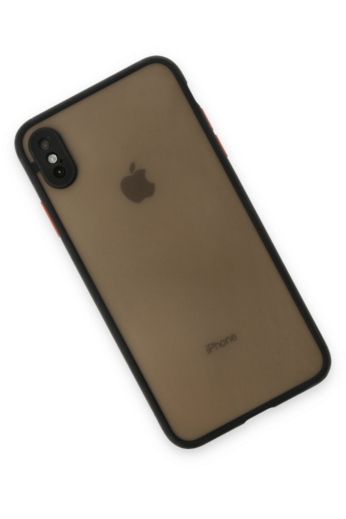 Newface iPhone XS Kılıf Palm Buzlu Kamera Sürgülü Silikon - Yeşil