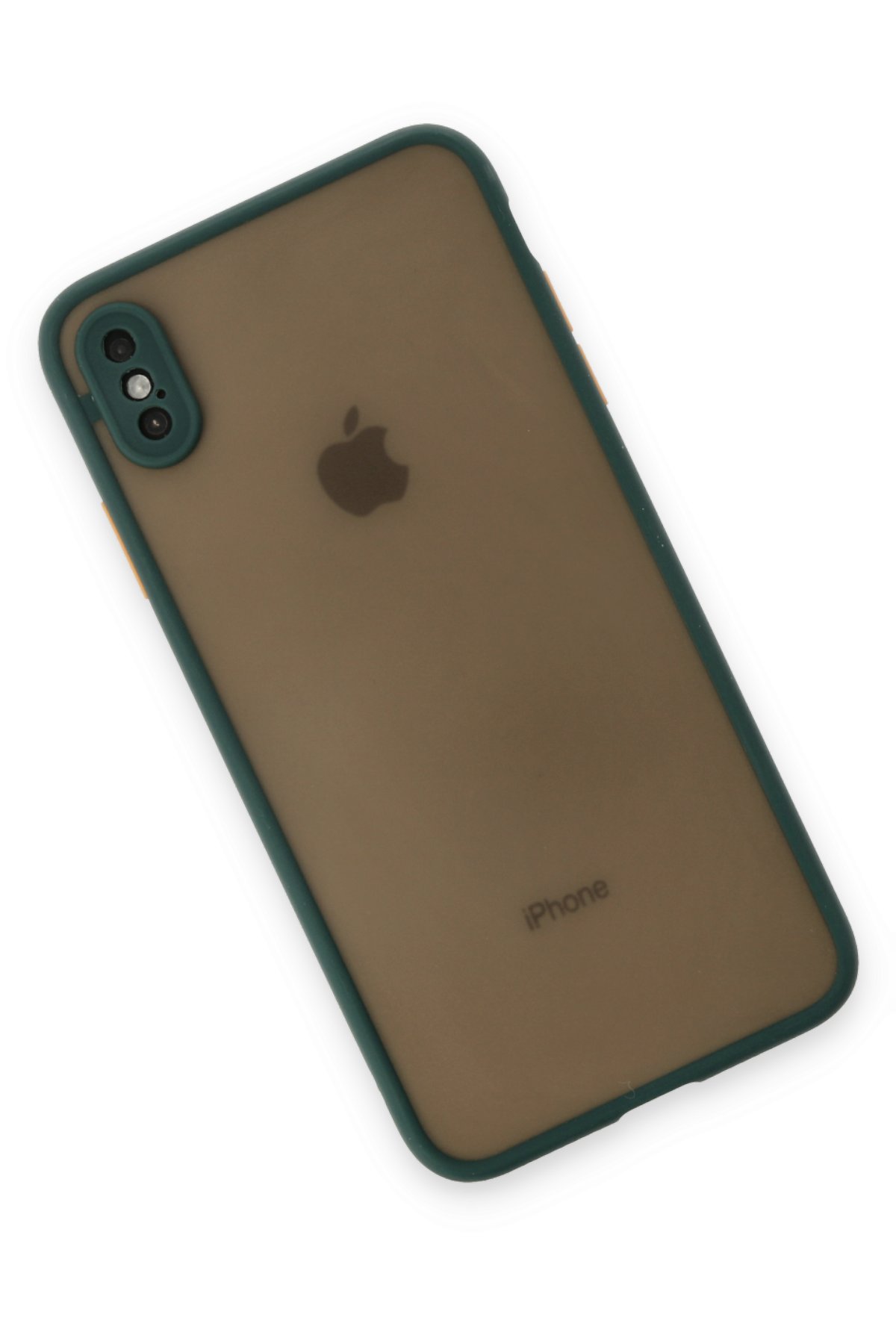 Newface iPhone XS Kılıf Platin Silikon - Kırmızı