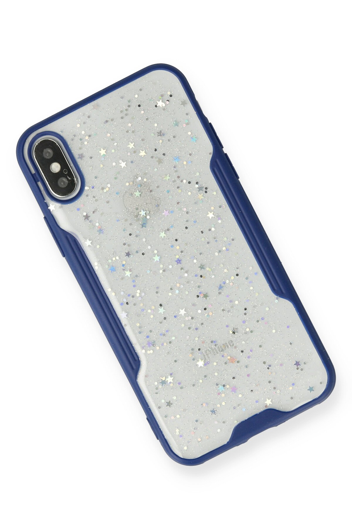 Newface iPhone XS Kılıf Montreal Yüzüklü Silikon Kapak - Sarı