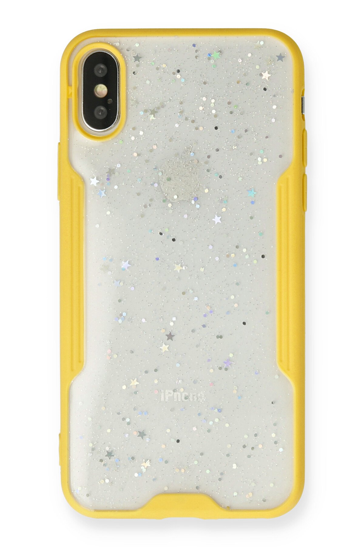 Newface iPhone XS Kılıf Montreal Yüzüklü Silikon Kapak - Buz Mavi