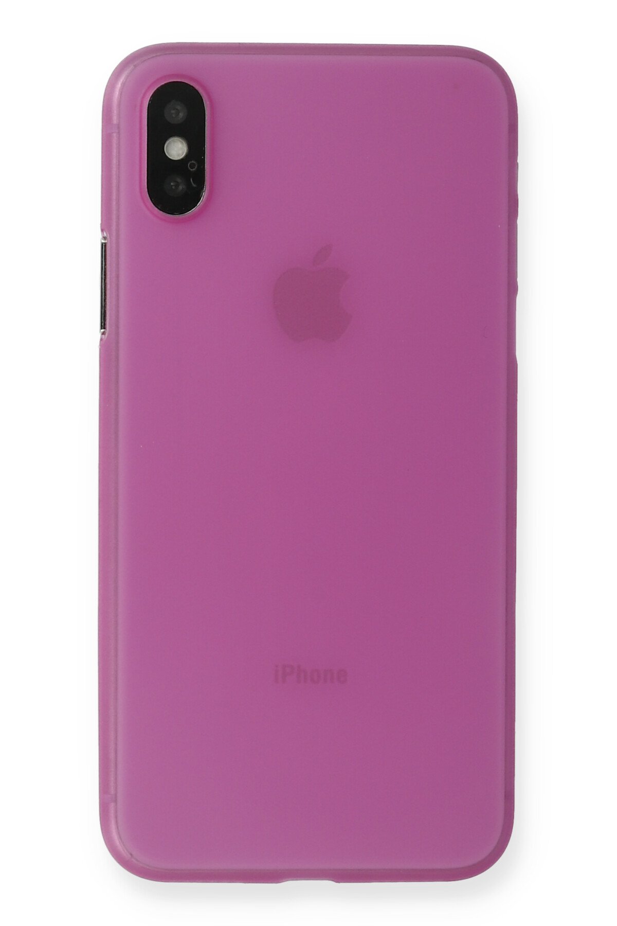 Newface iPhone XS Kılıf Marvel Yüzüklü Silikon - Pembe