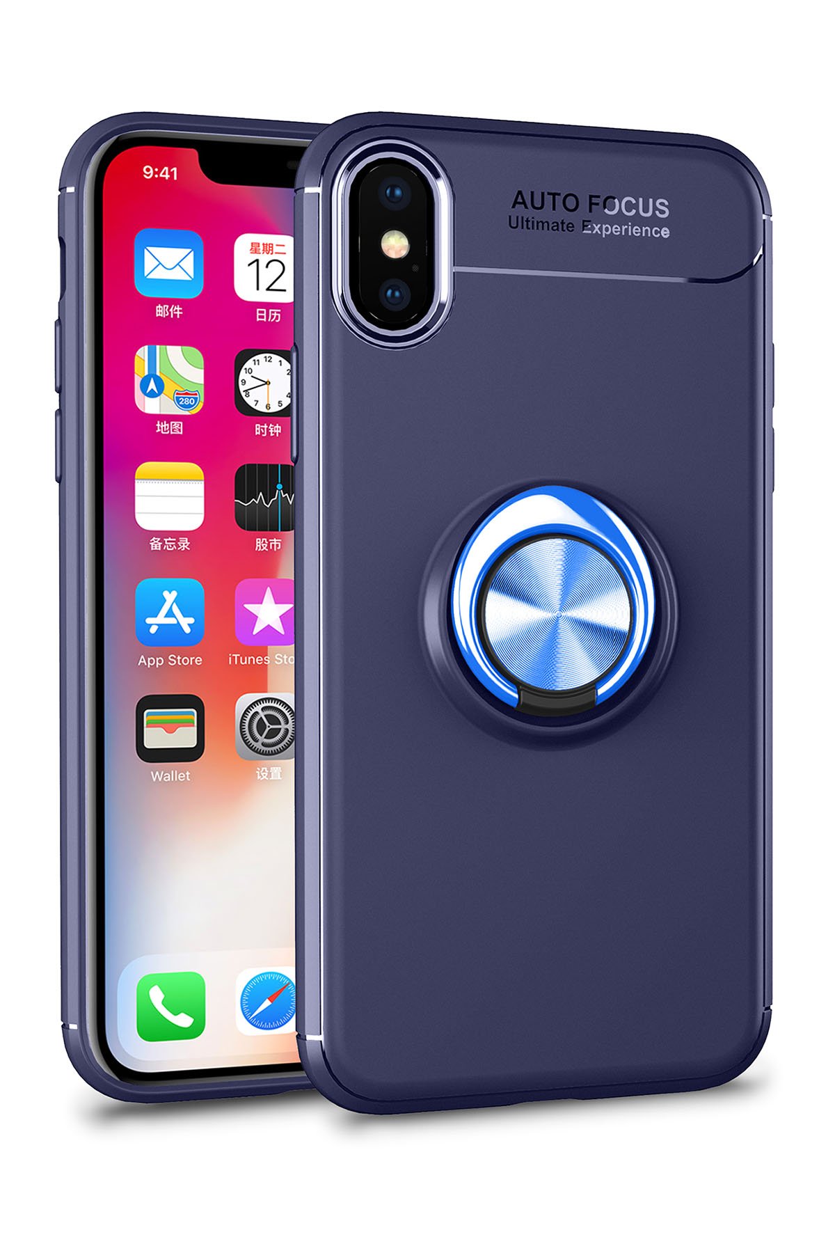 Newface iPhone XS Kılıf Lansman Legant Silikon - Açık Mavi