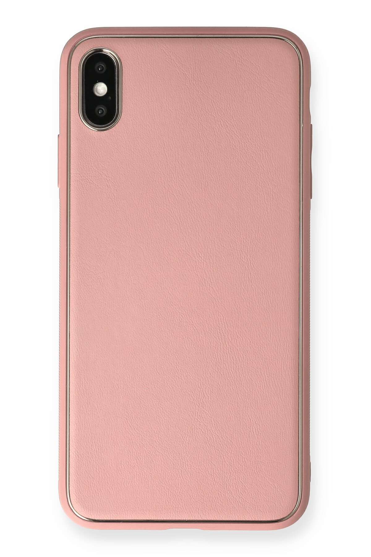 Newface iPhone XS Max Kılıf Platin Kamera Koruma Silikon - Sarı