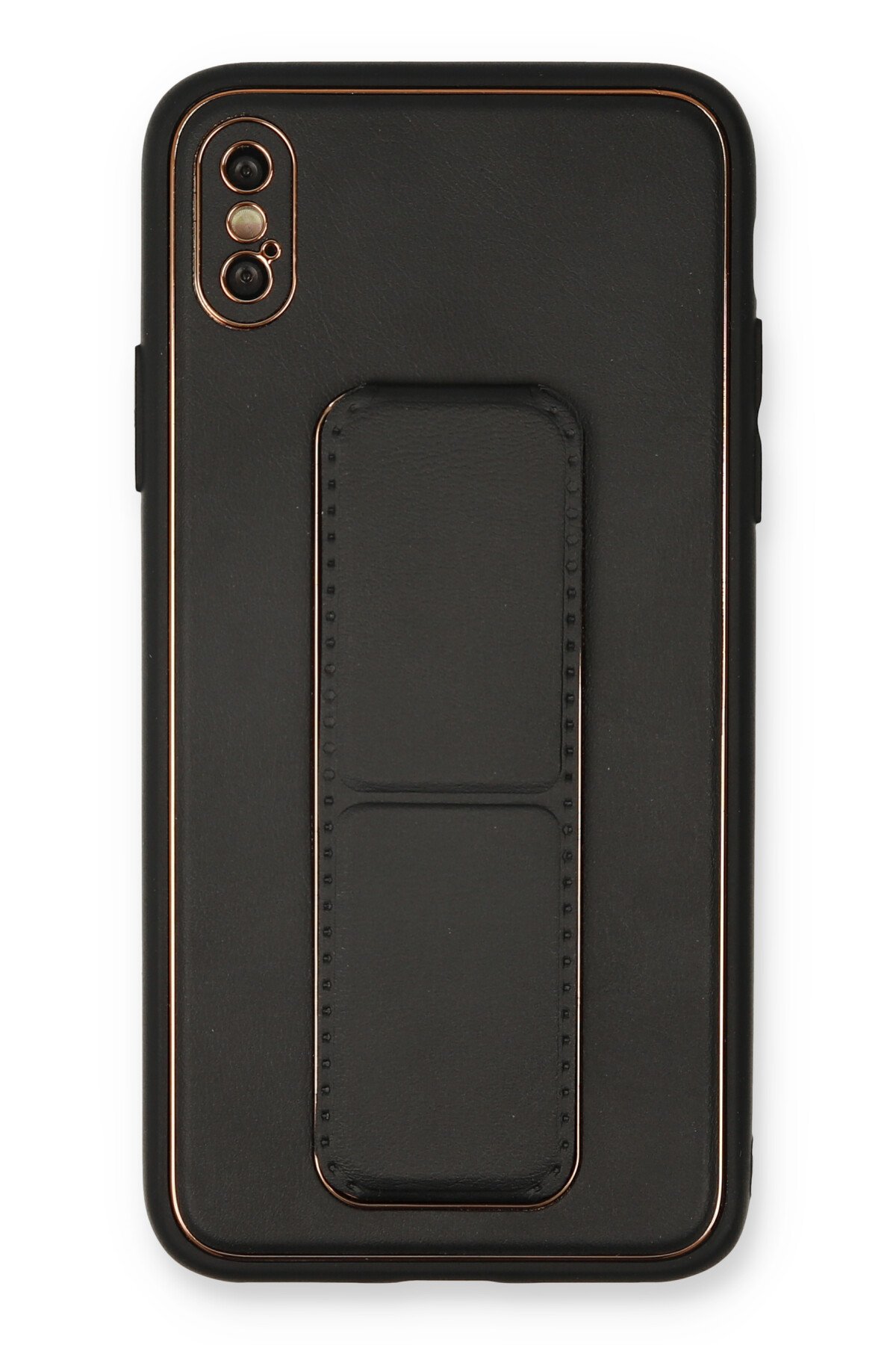 Newface iPhone XS Max Kılıf Palm Buzlu Kamera Sürgülü Silikon - Turkuaz