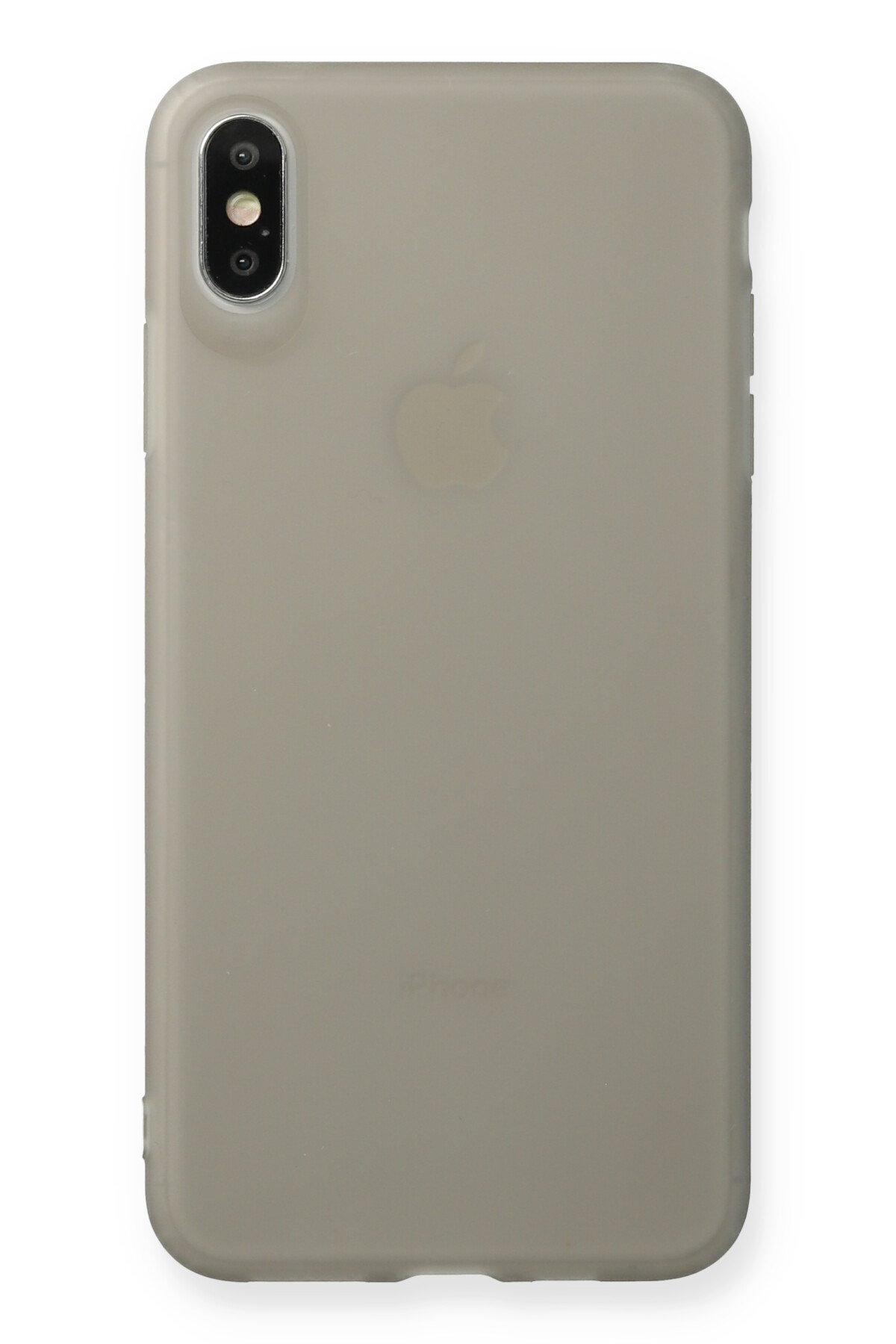 Newface iPhone XS Max Kılıf Simli Katmanlı Silikon - Rose