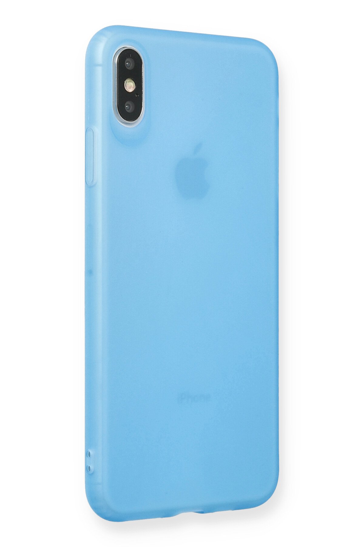 Newface iPhone XS Max Kılıf Marvel Yüzüklü Silikon - Mavi