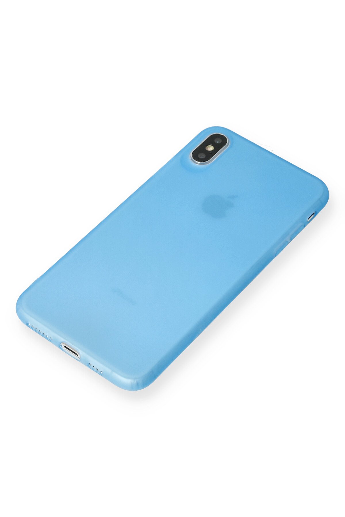 Newface iPhone XS Max Kılıf Marvel Yüzüklü Silikon - Mavi