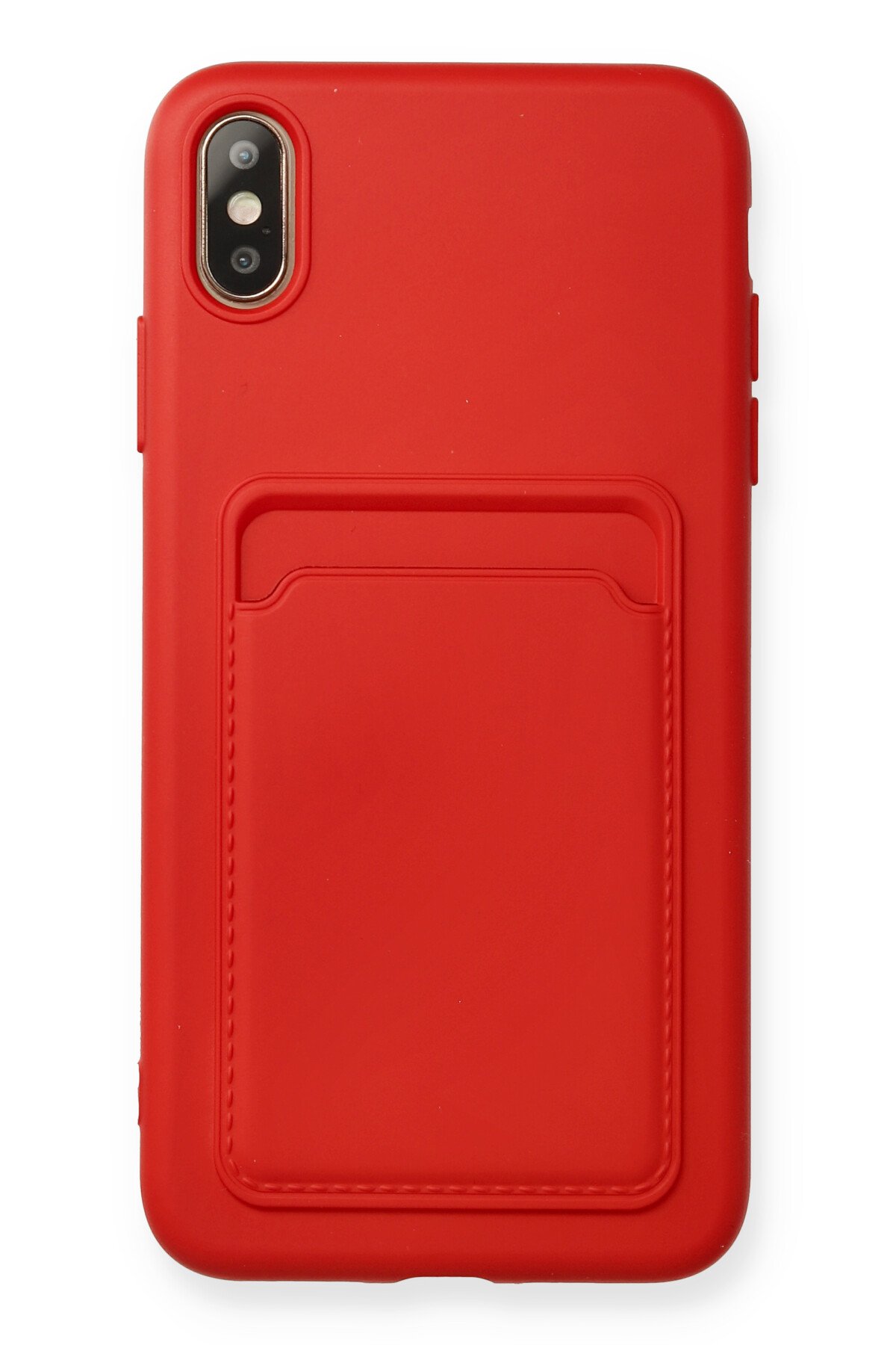 Newface iPhone XS Max Kılıf Coco Deri Standlı Kapak - Yeşil
