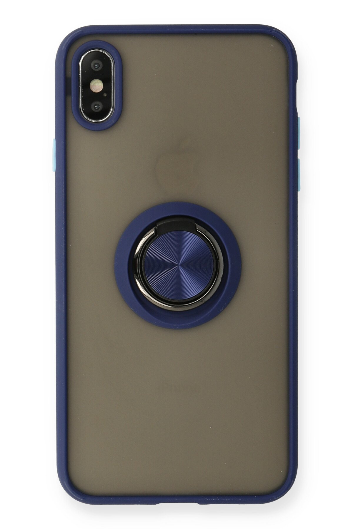 Newface iPhone XS Max Kılıf Auto Focus Karbon Kapak - Siyah