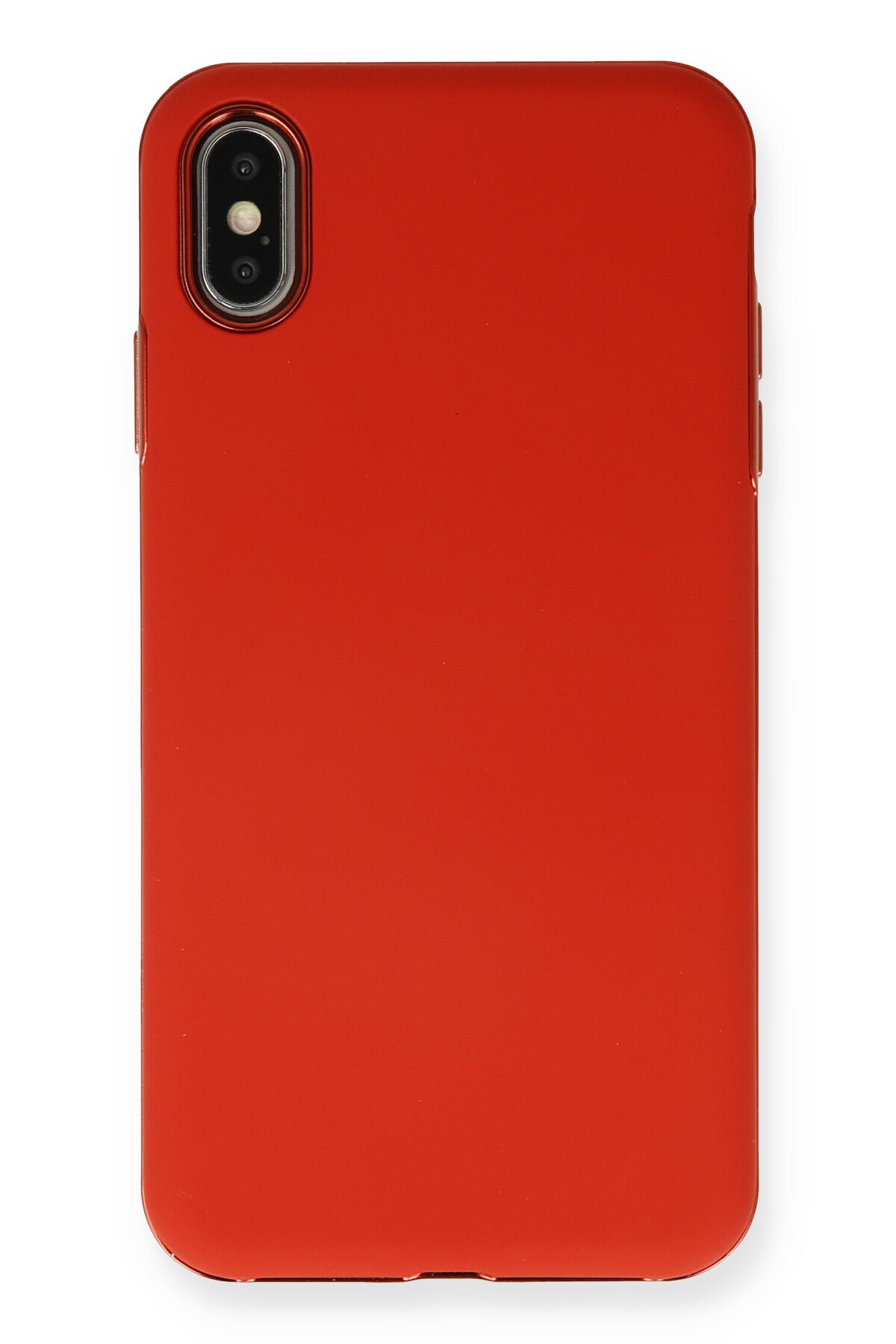 Newface iPhone XS Max Kılıf Montreal Silikon Kapak - Mor