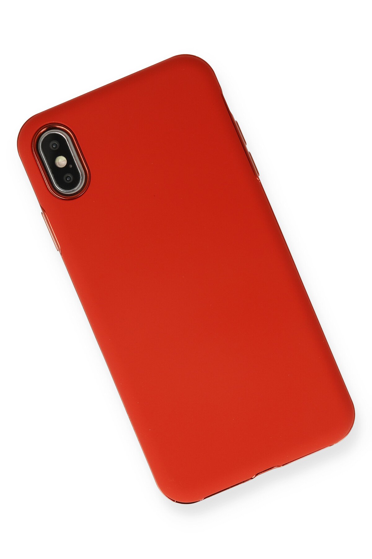 Newface iPhone XS Max Kılıf Montreal Silikon Kapak - Mor