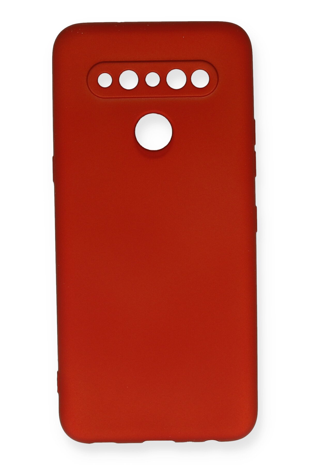 Newface LG K61 Kılıf Lüx Şeffaf Silikon - Şeffaf