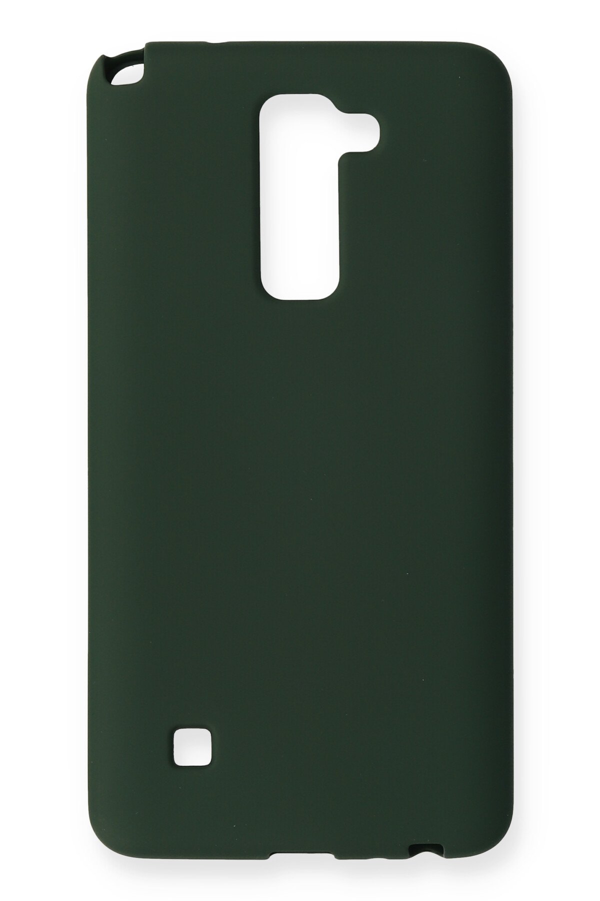 Newface LG Stylus 2 Kılıf First Silikon - Koyu Yeşil