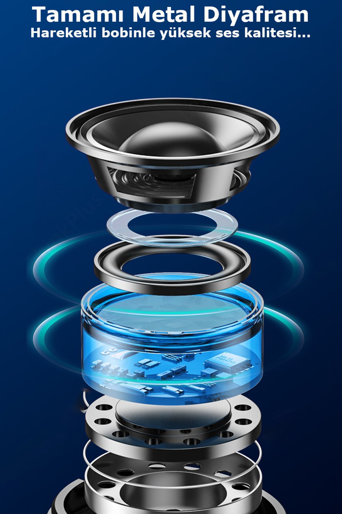 Newface TG642 RGB Kablosuz Hoparlör - Kırmızı