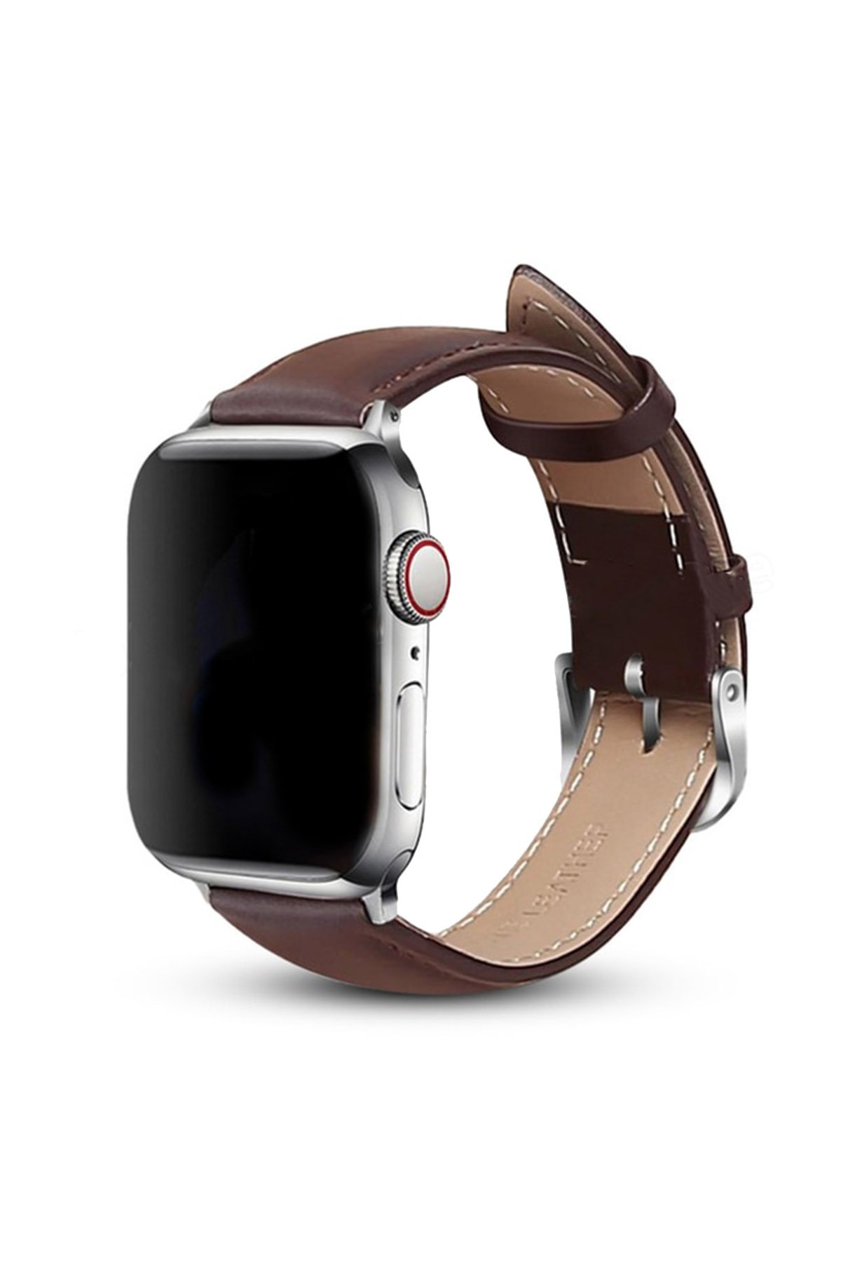 Newface Apple Watch 44mm KR412 Elegance Stylısh Kordon - Derin Mor