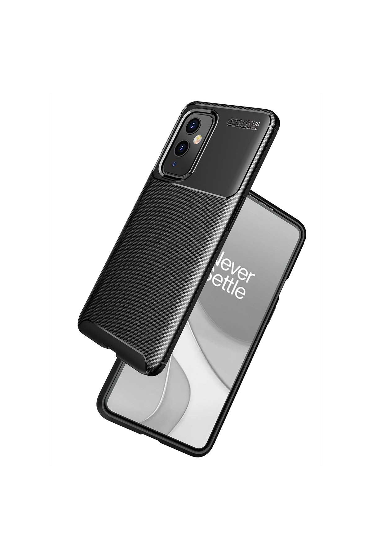 Newface One Plus 9 Kılıf Nano içi Kadife Silikon - Kırmızı