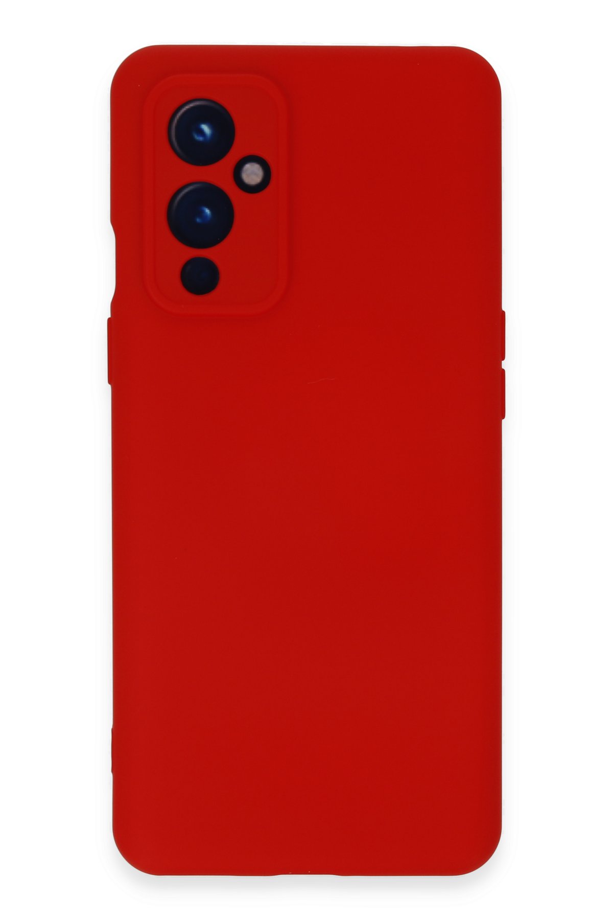 Newface One Plus 9 Kılıf Nano içi Kadife Silikon - Koyu Yeşil