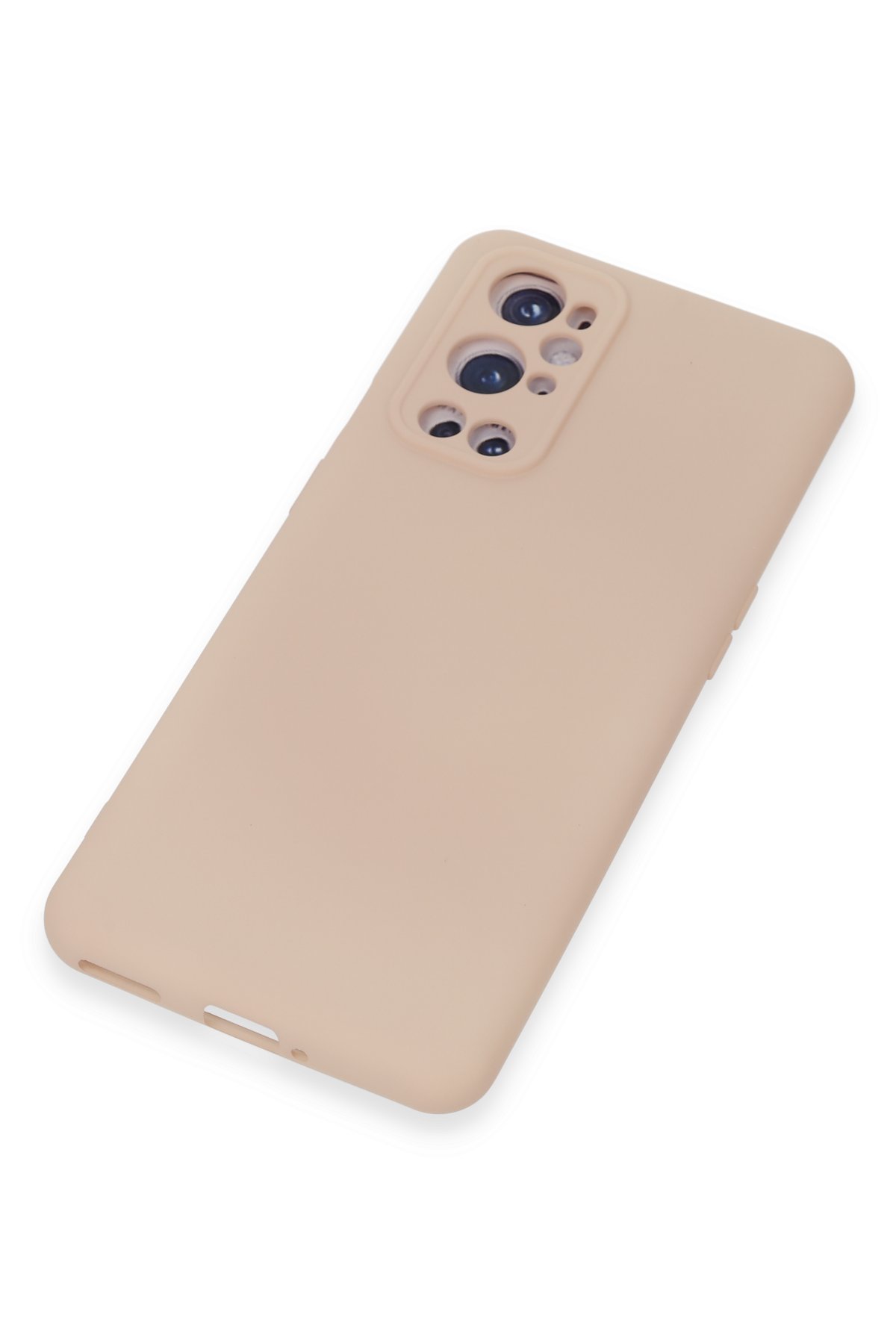 Newface One Plus 9 Pro Kılıf Nano içi Kadife Silikon - Mor