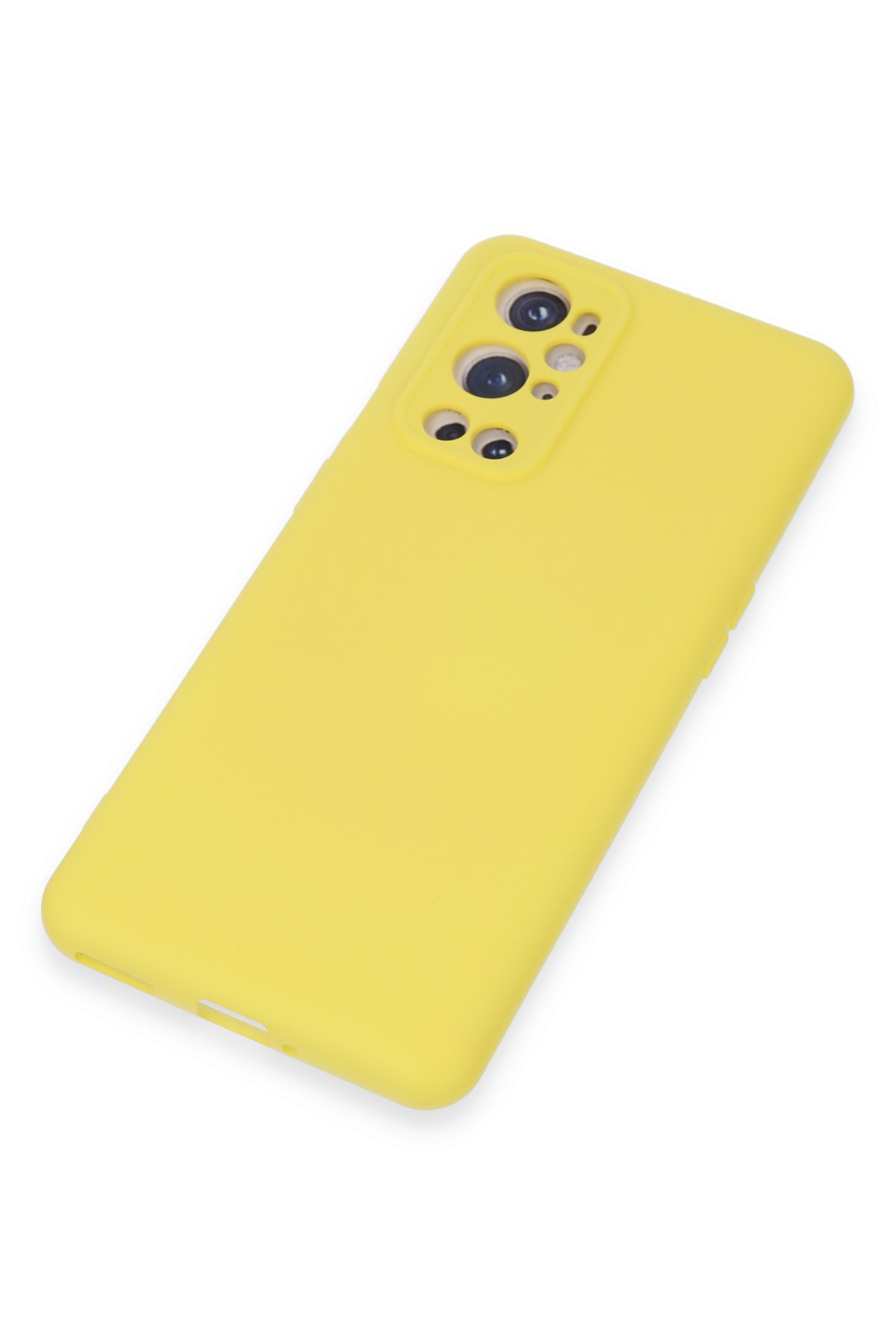 Newface One Plus 9 Pro Kılıf Nano içi Kadife Silikon - Pudra