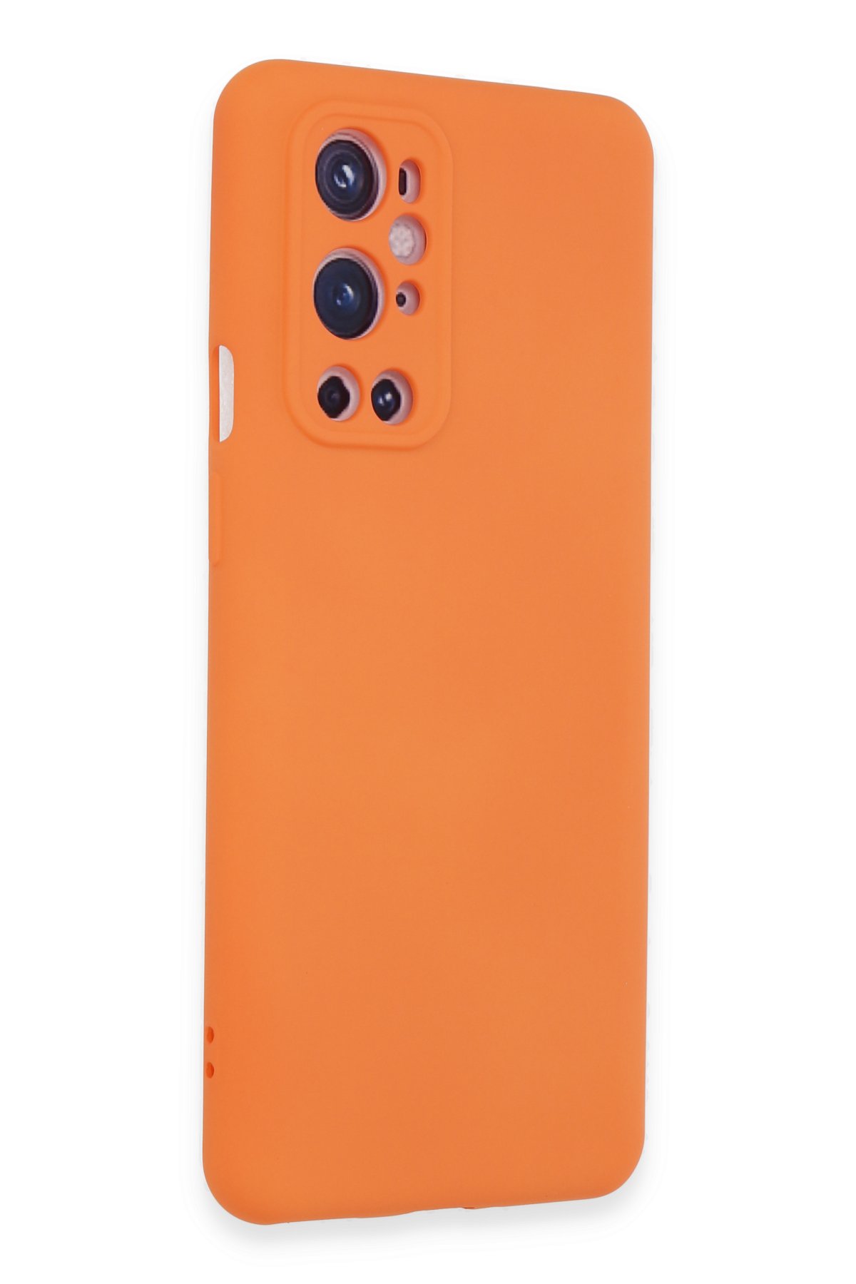 Newface One Plus 9 Pro Kılıf Nano içi Kadife Silikon - Mor