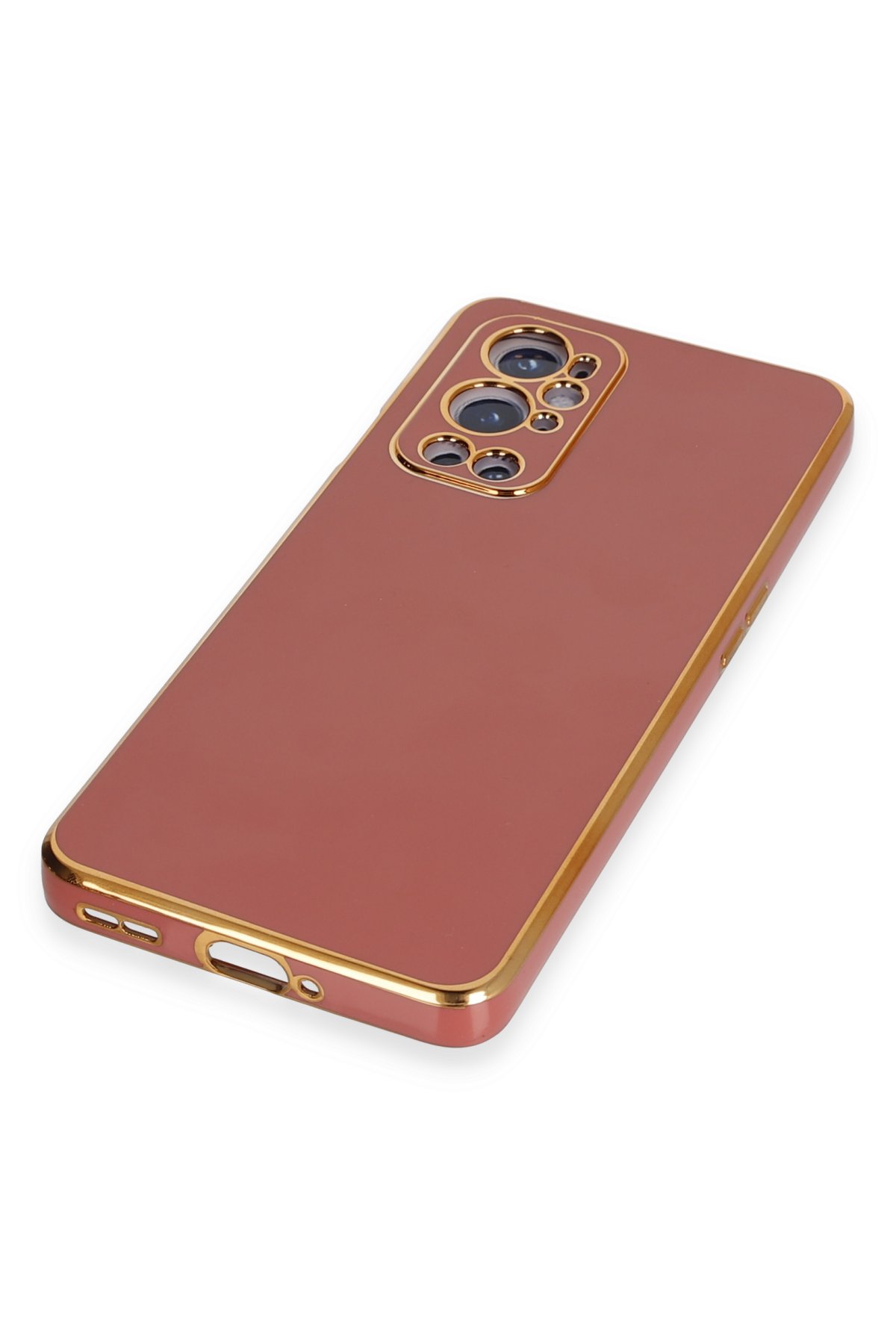Newface One Plus 9 Pro Kılıf Nano içi Kadife Silikon - Sarı