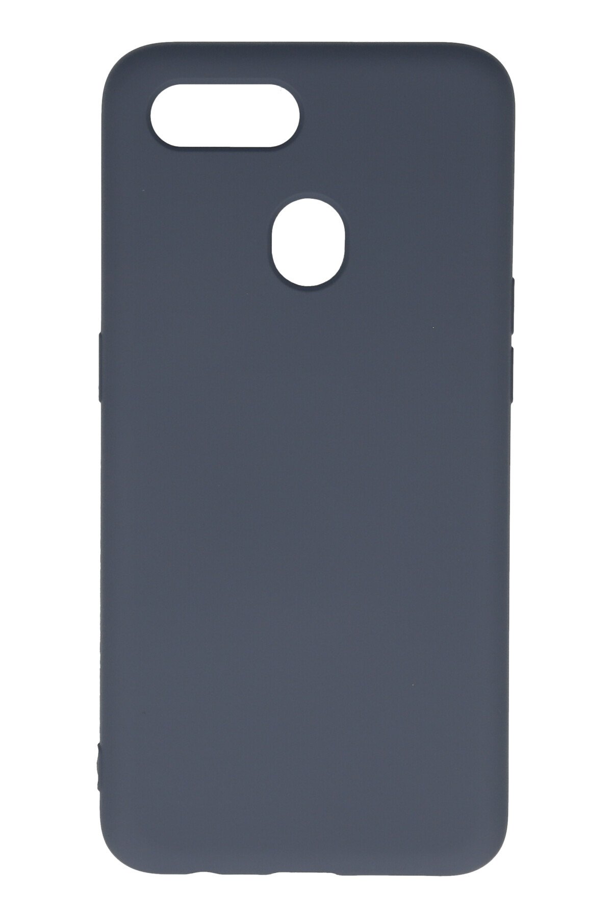 Newface Oppo A12 Kılıf Gros Yüzüklü Silikon - Siyah