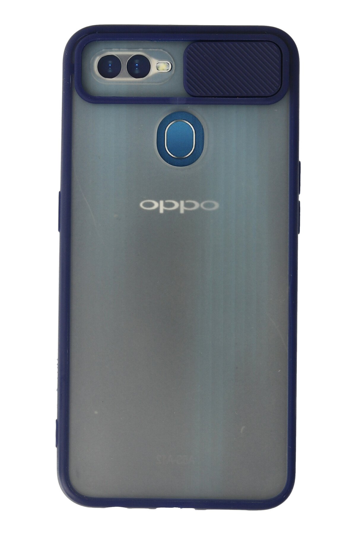 Newface Oppo A12 Kılıf First Silikon - Mavi