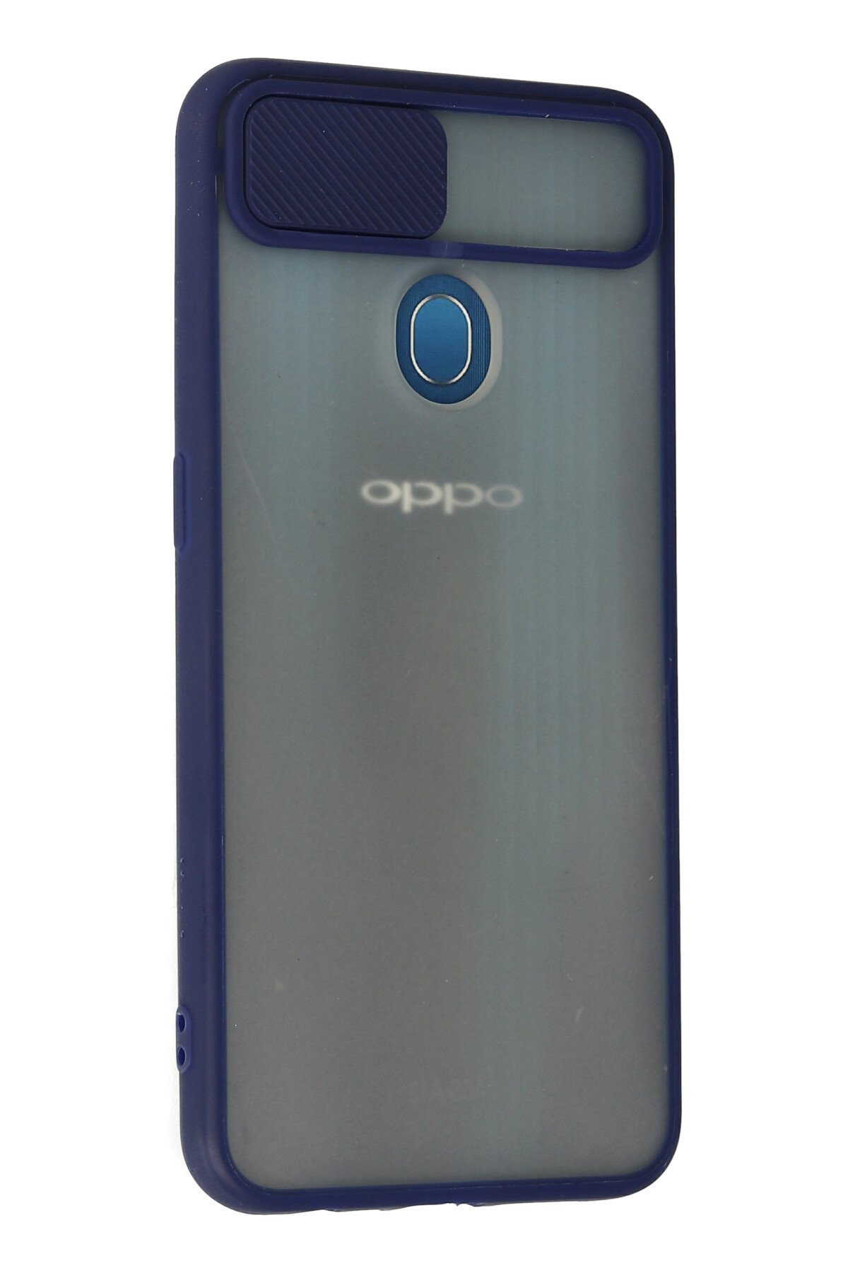 Newface Oppo A12 Kılıf First Silikon - Mavi