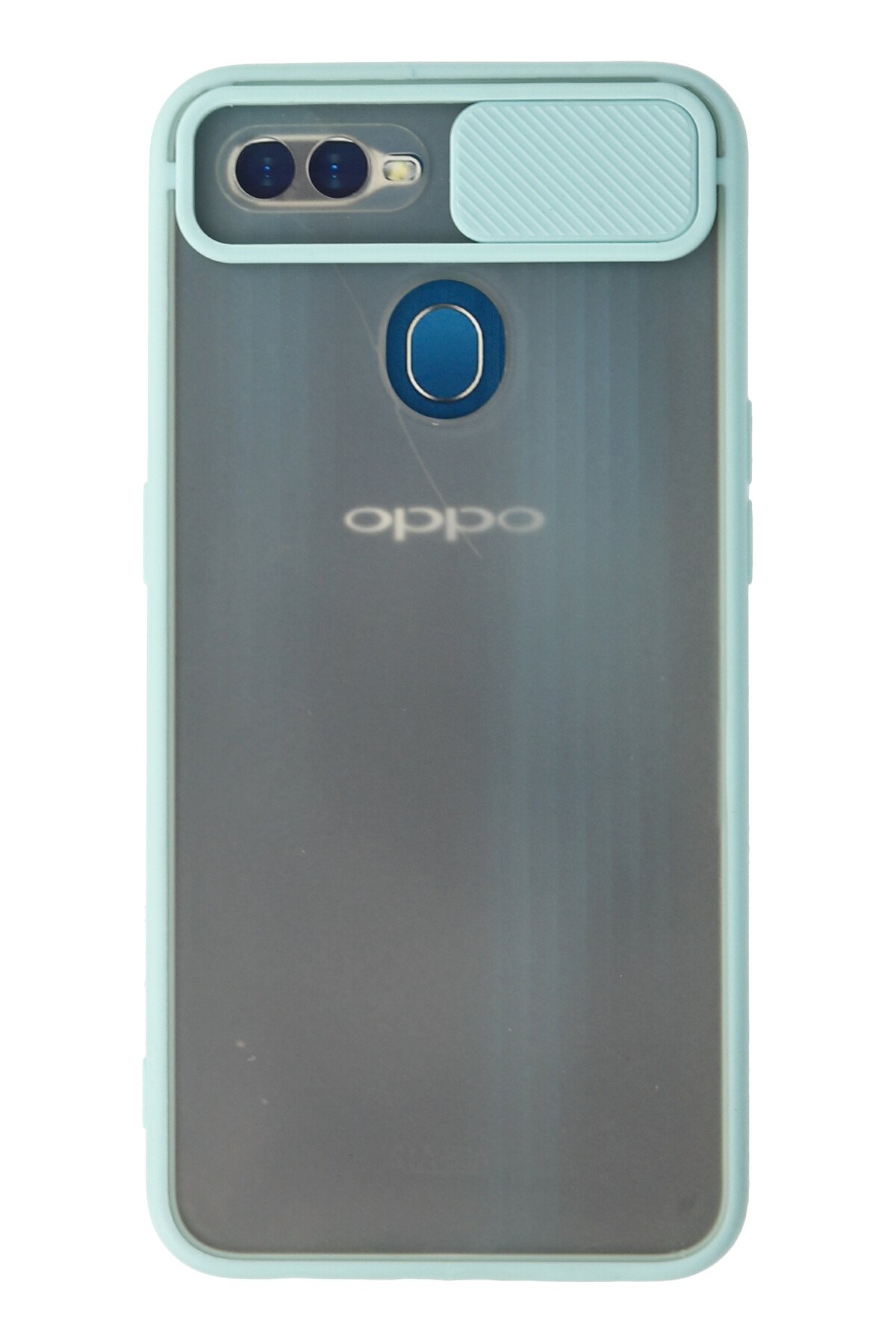 Newface Oppo A12 Kılıf Montreal Silikon Kapak - Siyah