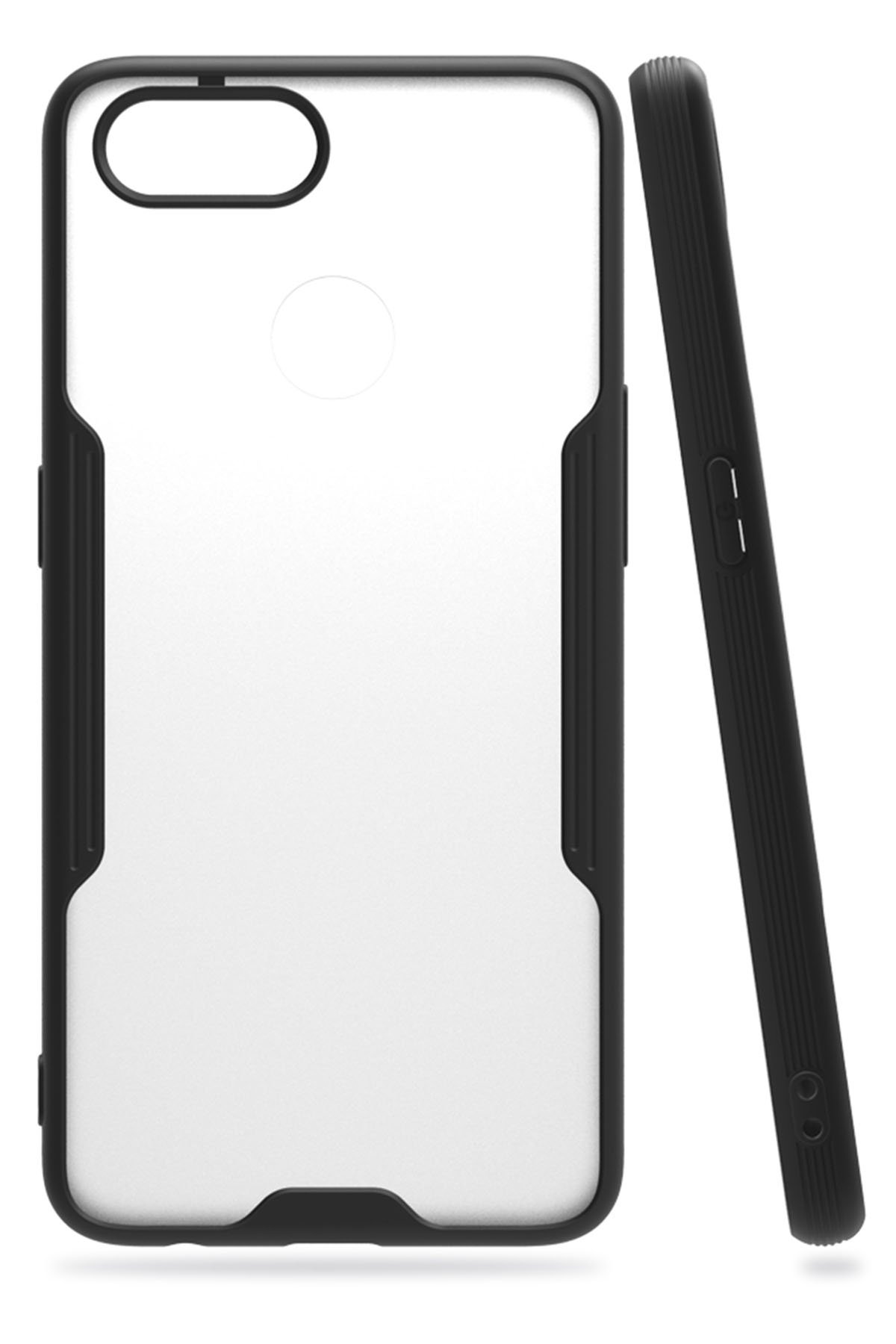 Newface Oppo A12 Kılıf Nano içi Kadife  Silikon - Sarı