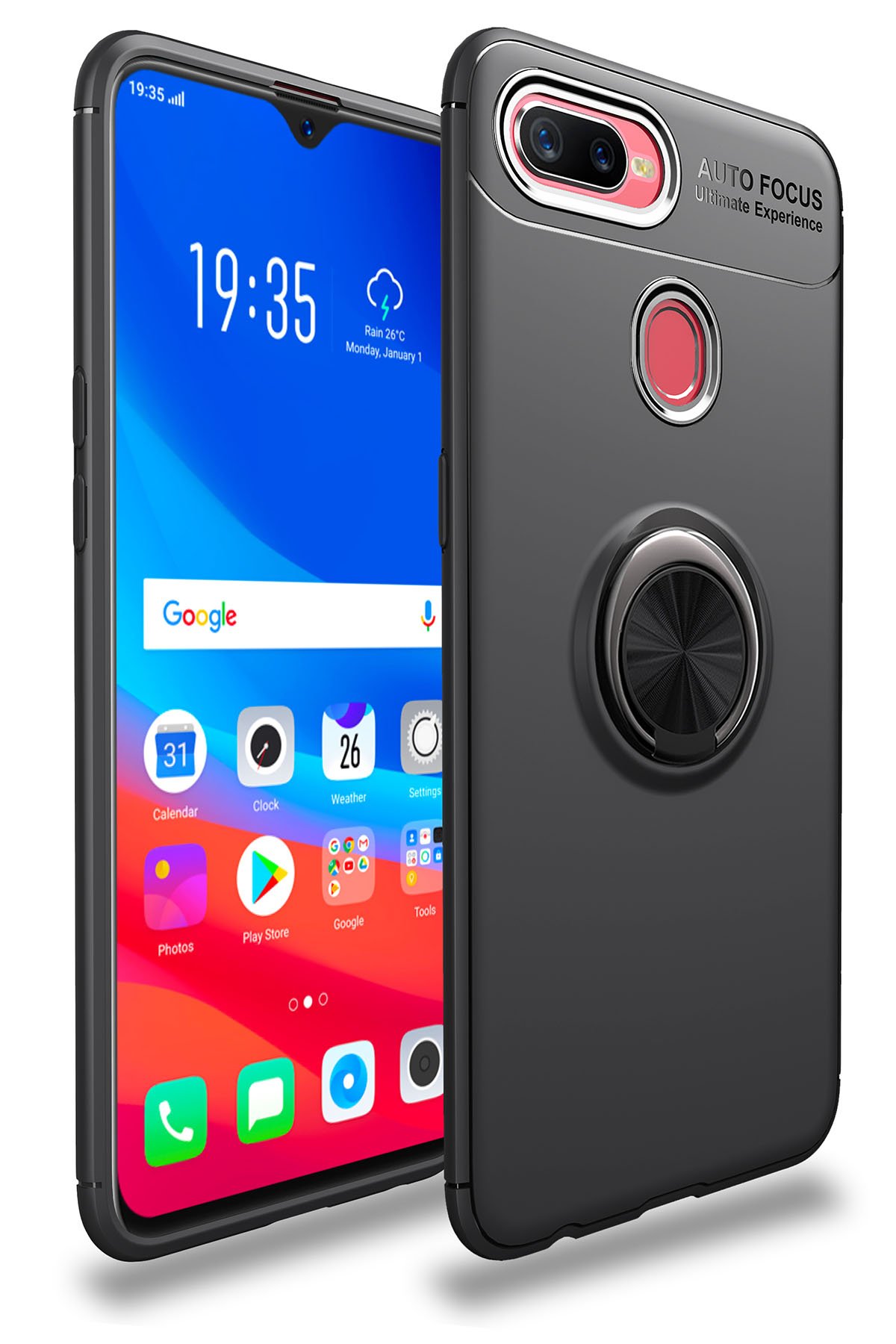 Newface Oppo A12 Kılıf First Silikon - Mavi