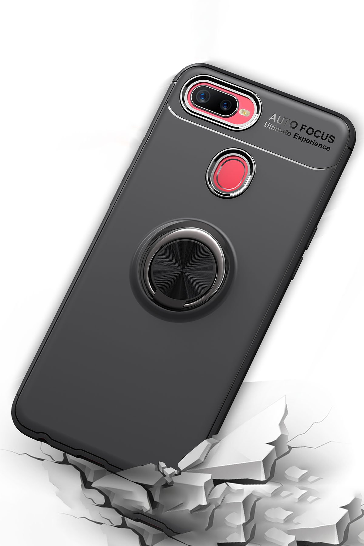 Newface Oppo A12 Kılıf First Silikon - Mavi