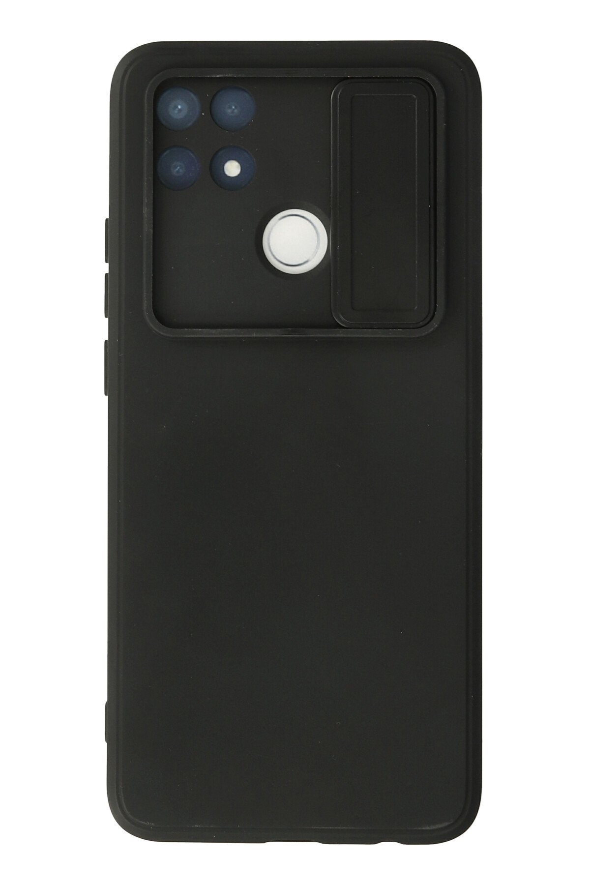 Newface Oppo A15 Kılıf Nano içi Kadife  Silikon - Turuncu