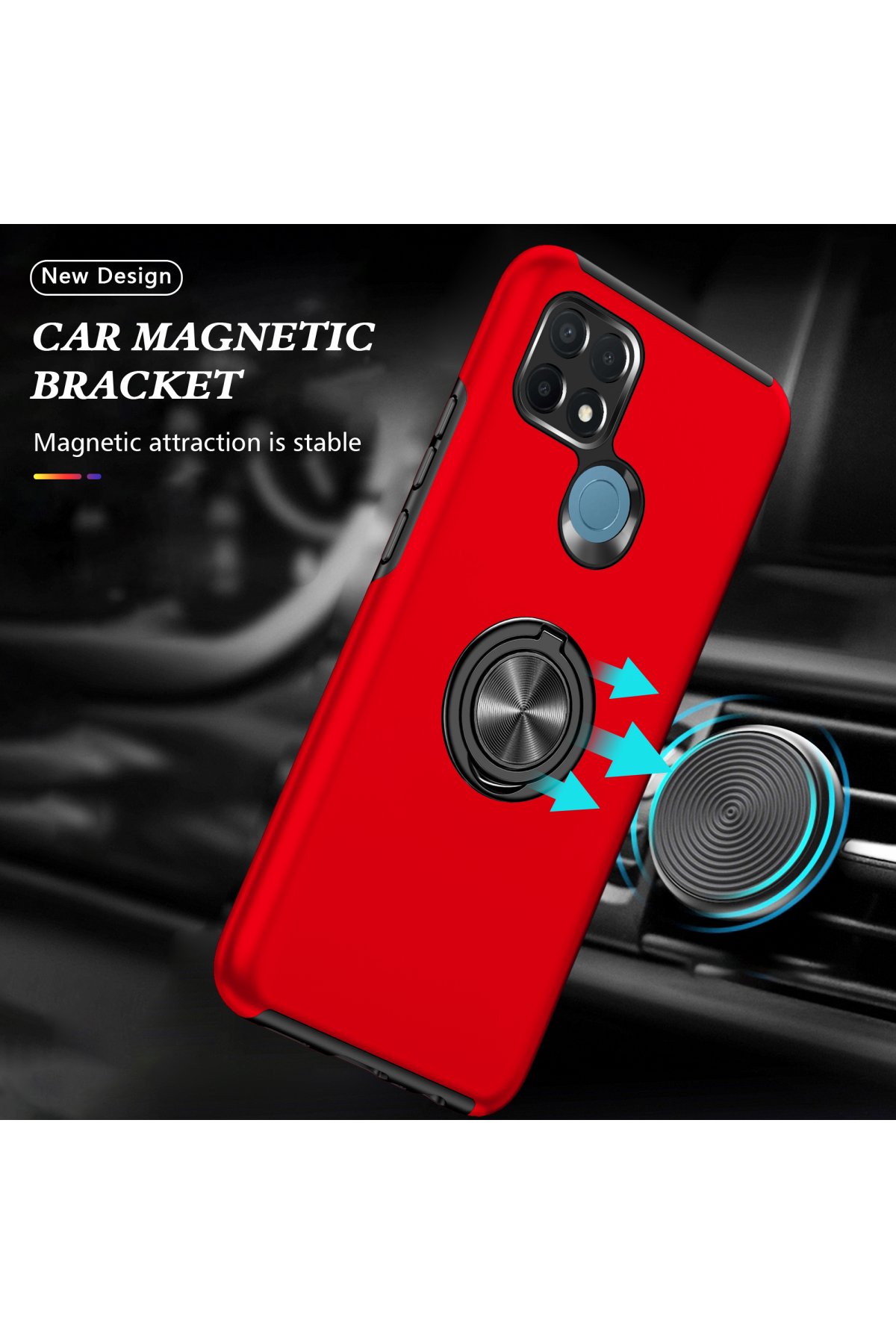 Newface Oppo A15 Kılıf First Silikon - Siyah