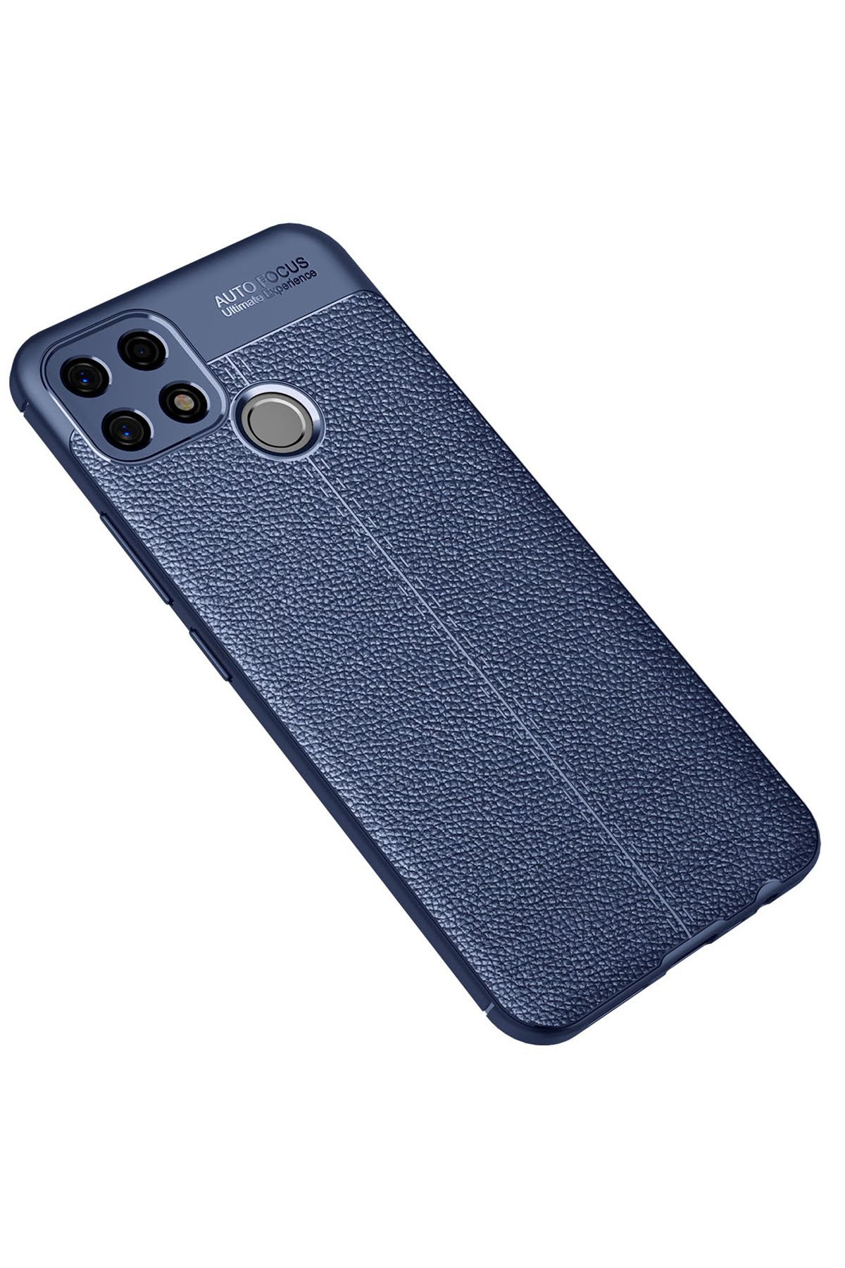 Newface Oppo A15S Kılıf Platin Silikon - Yeşil