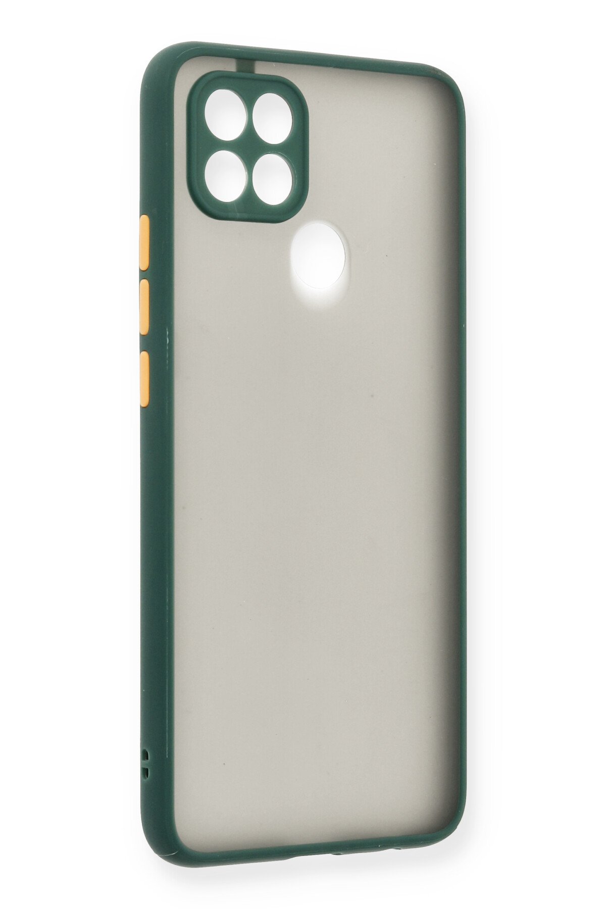 Newface Oppo A15 Kılıf Auto Focus Kapak - Lacivert