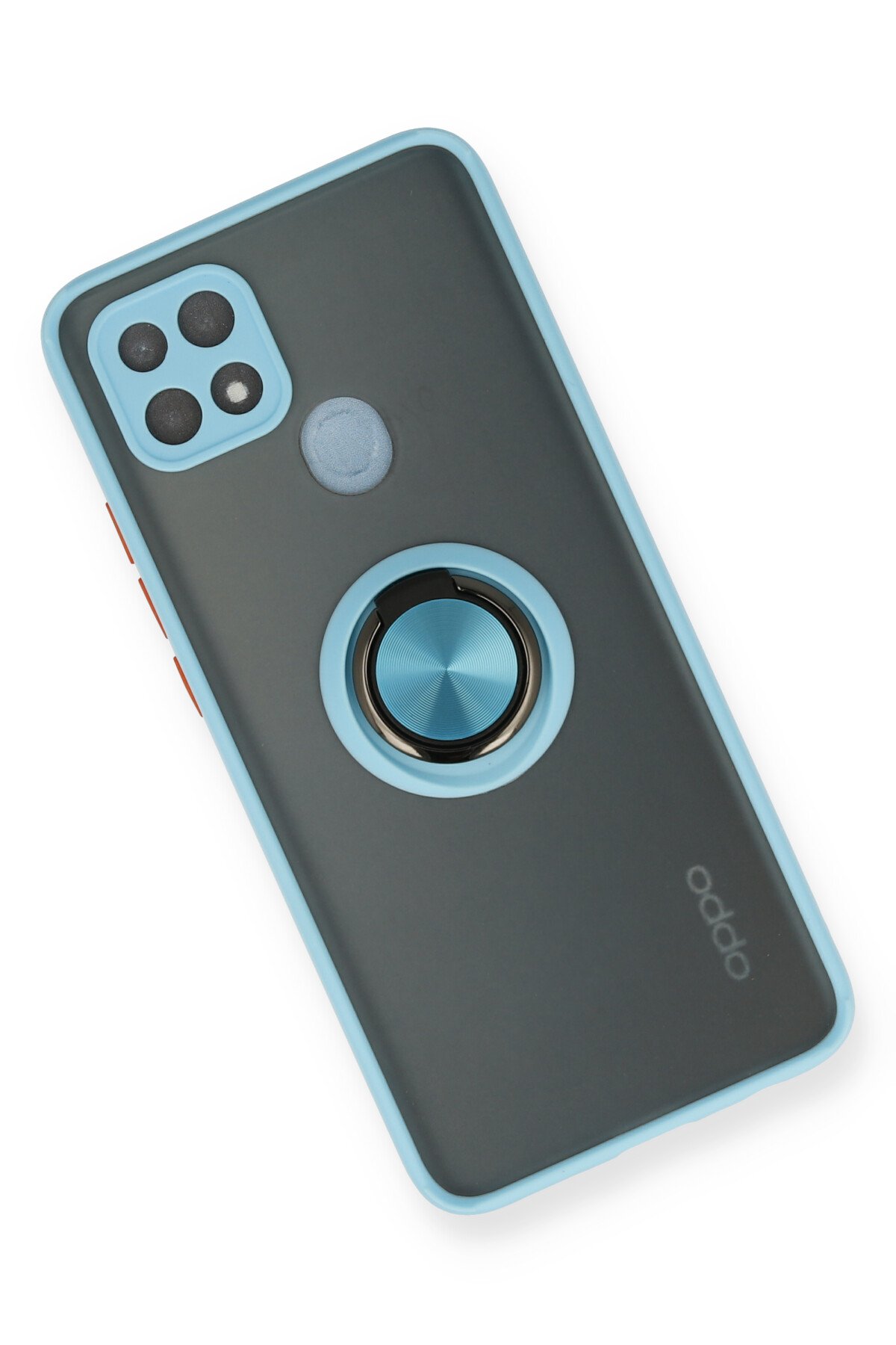 Newface Oppo A15S Kılıf Auto Focus Kapak - Siyah