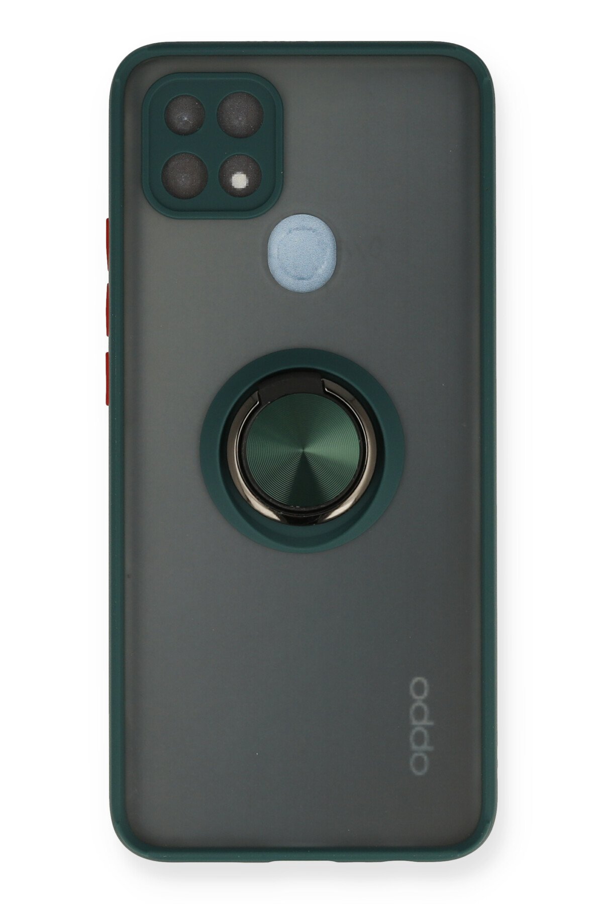 Newface Oppo A15S Kılıf First Silikon - Siyah