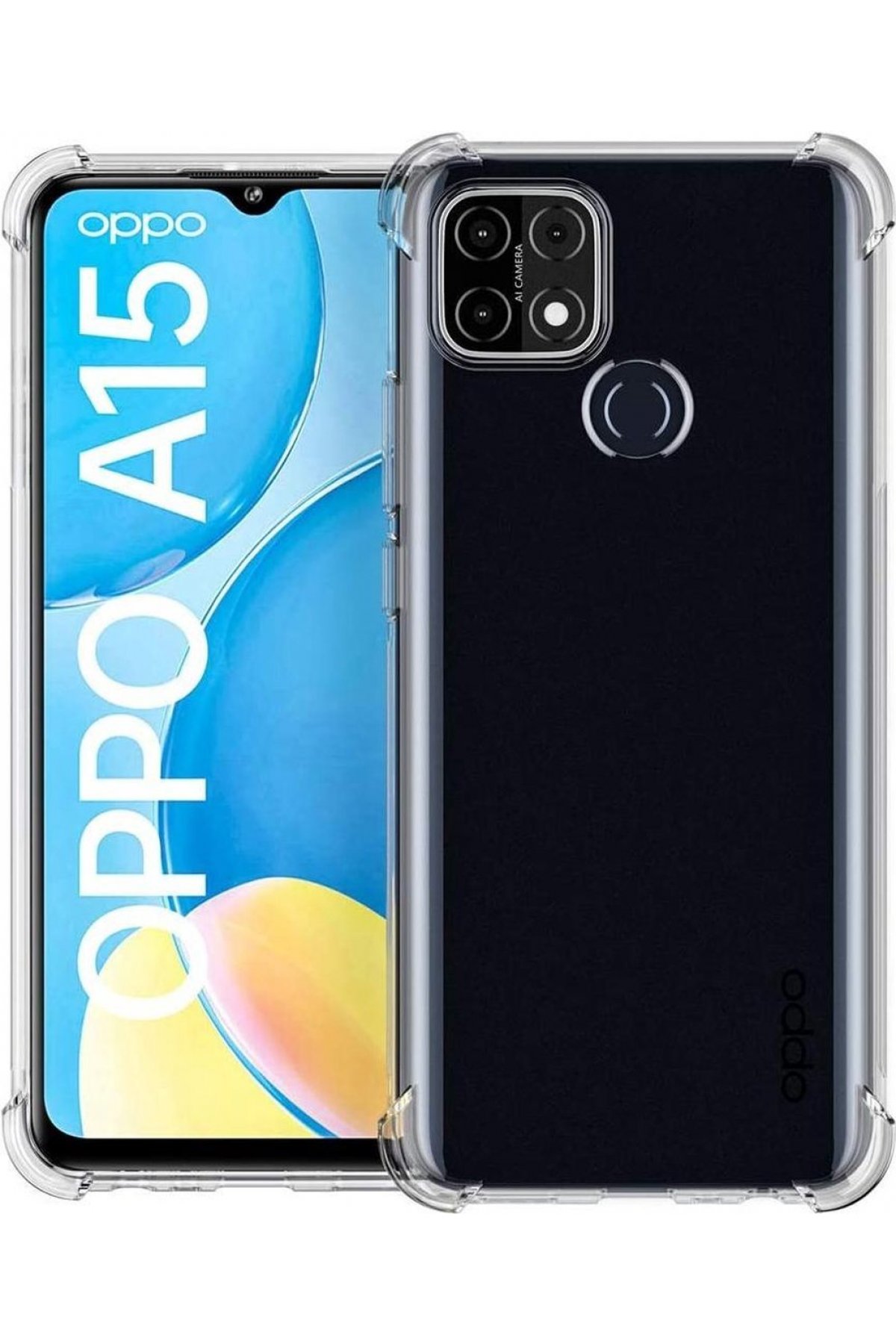 Newface Oppo A15 20D Premium Cam Ekran Koruyucu