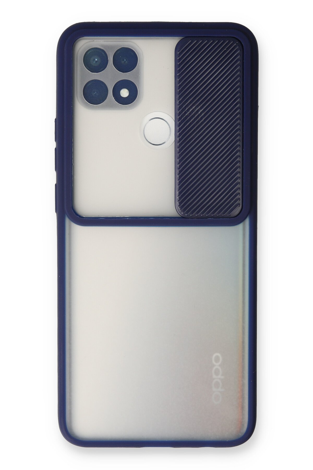 Newface Oppo A15 Kılıf Nano içi Kadife Silikon - Siyah