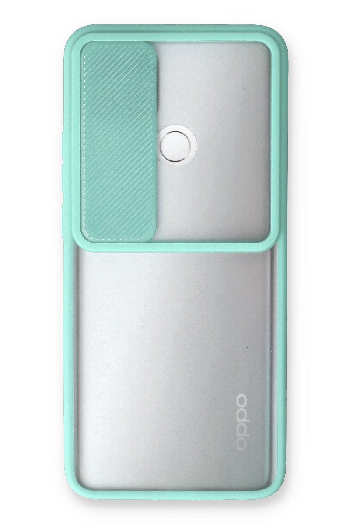 Newface Oppo A15 Kılıf Nano içi Kadife Silikon - Lila