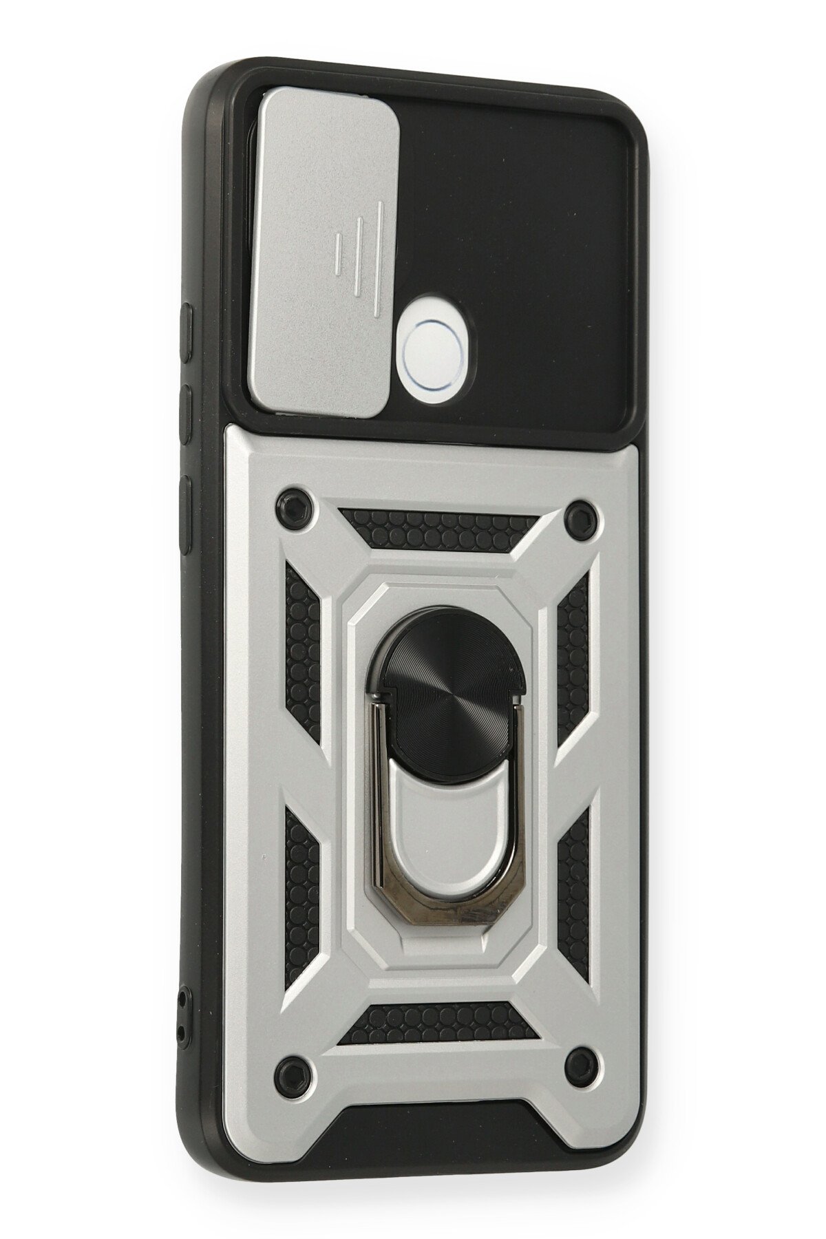 Newface Oppo A15S Kılıf First Silikon - Siyah