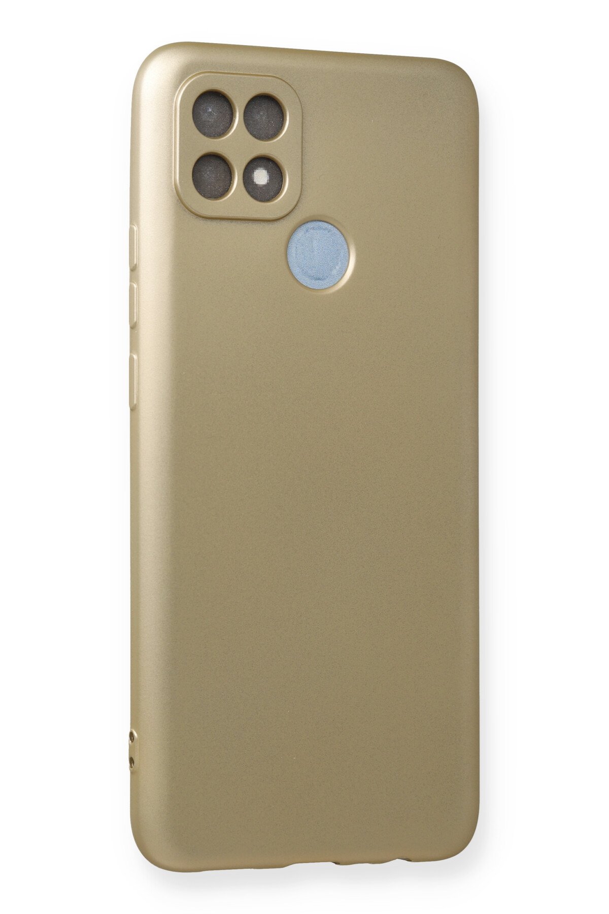 Newface Oppo A15S Kılıf Platin Silikon - Lila