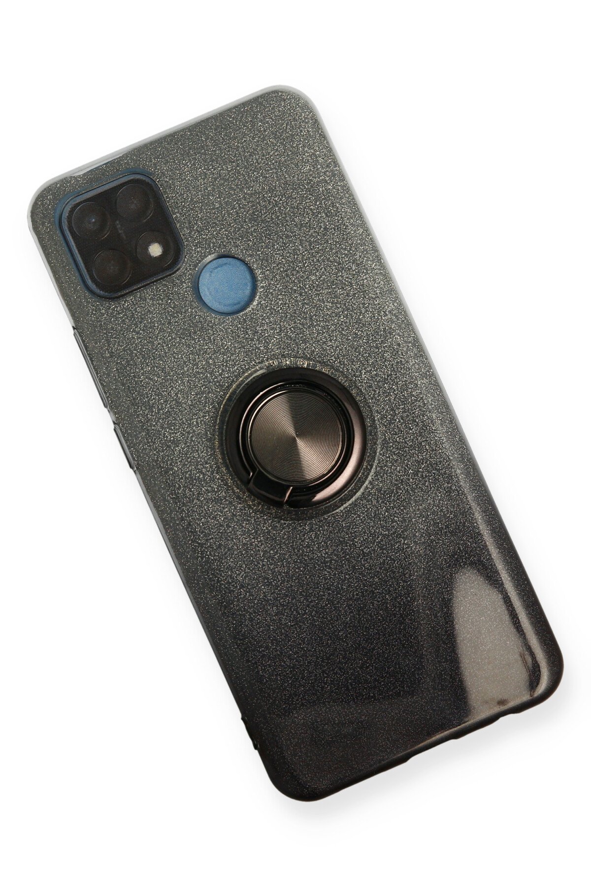 Newface Oppo A15S Kılıf Montreal Silikon Kapak - Siyah