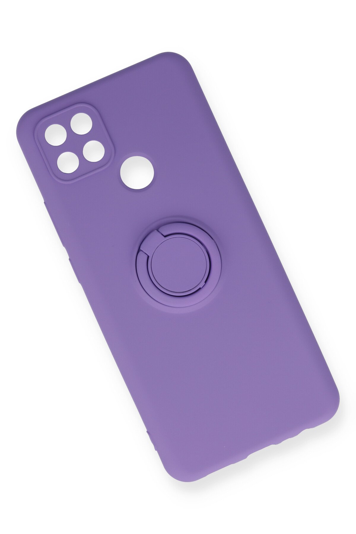 Newface Oppo A15 Kılıf Platin Silikon - Siyah