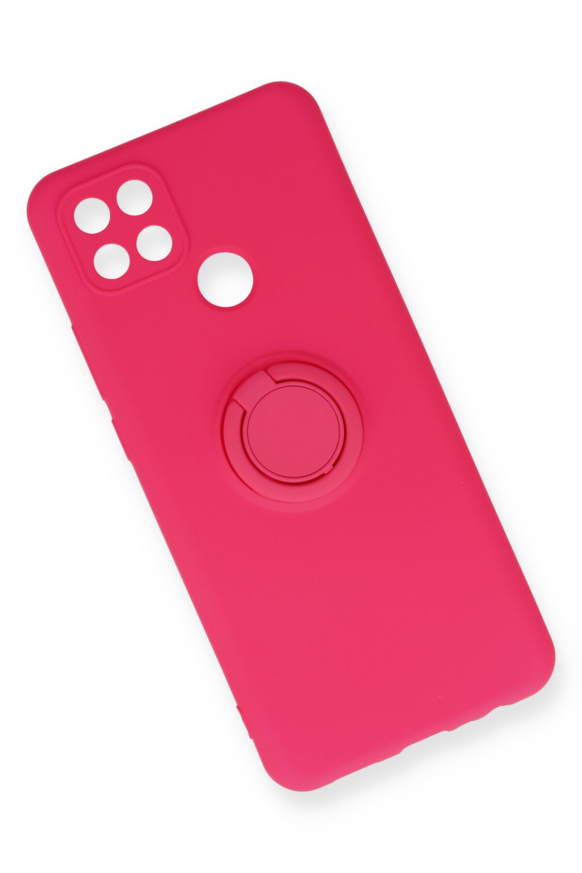 Newface Oppo A15 Kılıf Auto Focus Kapak - Siyah