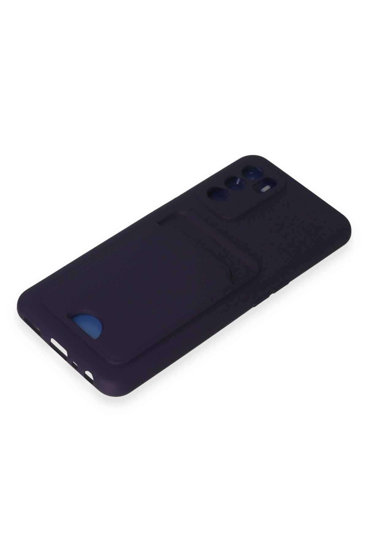 Newface Oppo A16 Kılıf Platin Silikon - Sarı