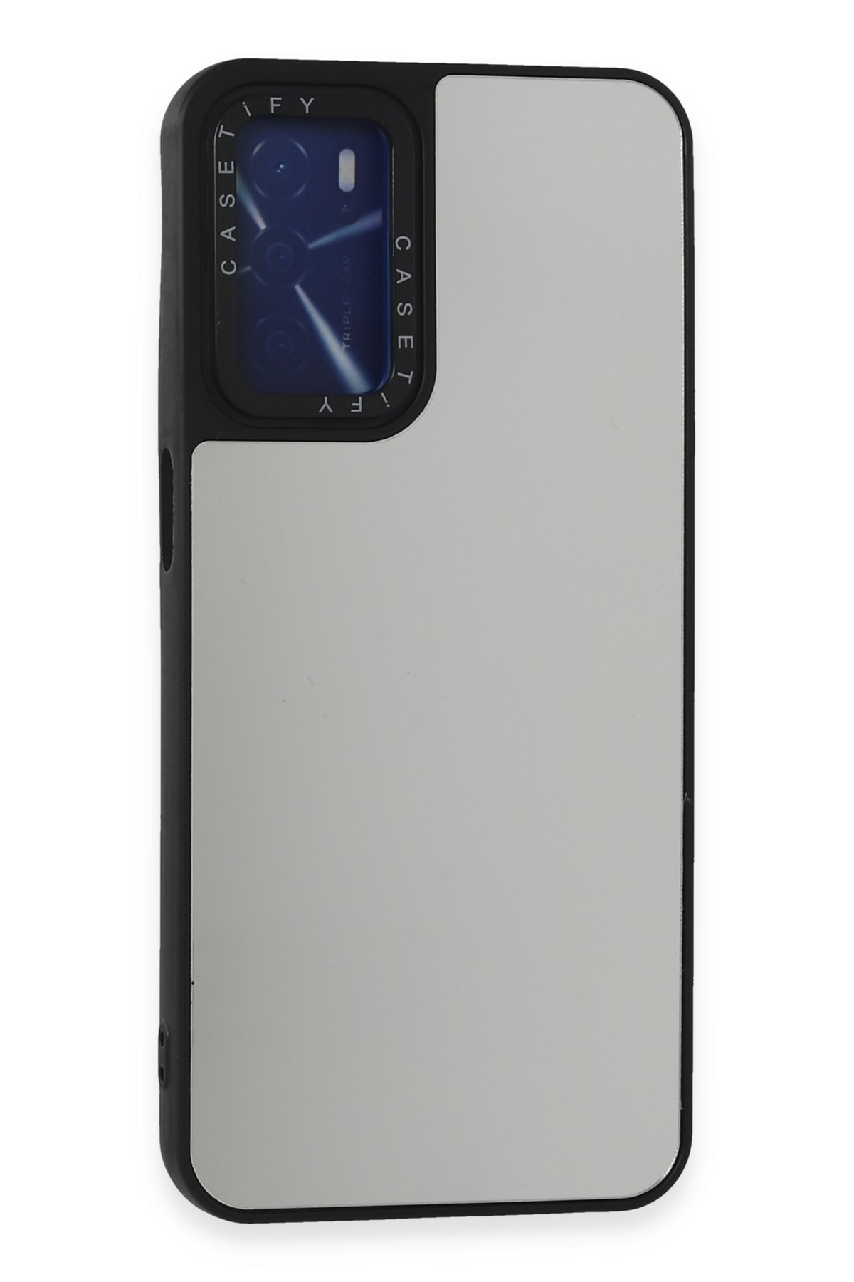 Newface Oppo A16 Kılıf Montreal Yüzüklü Silikon Kapak - Sarı