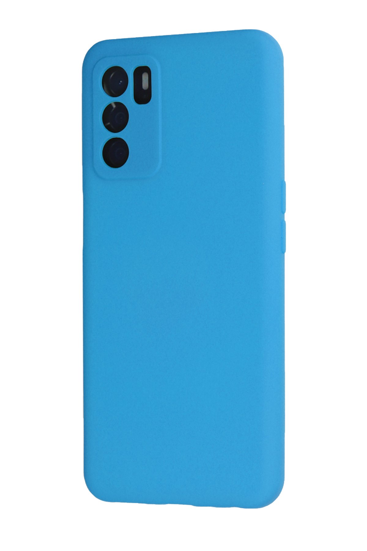 Newface Oppo A16 Kılıf Volet Silikon - Siyah