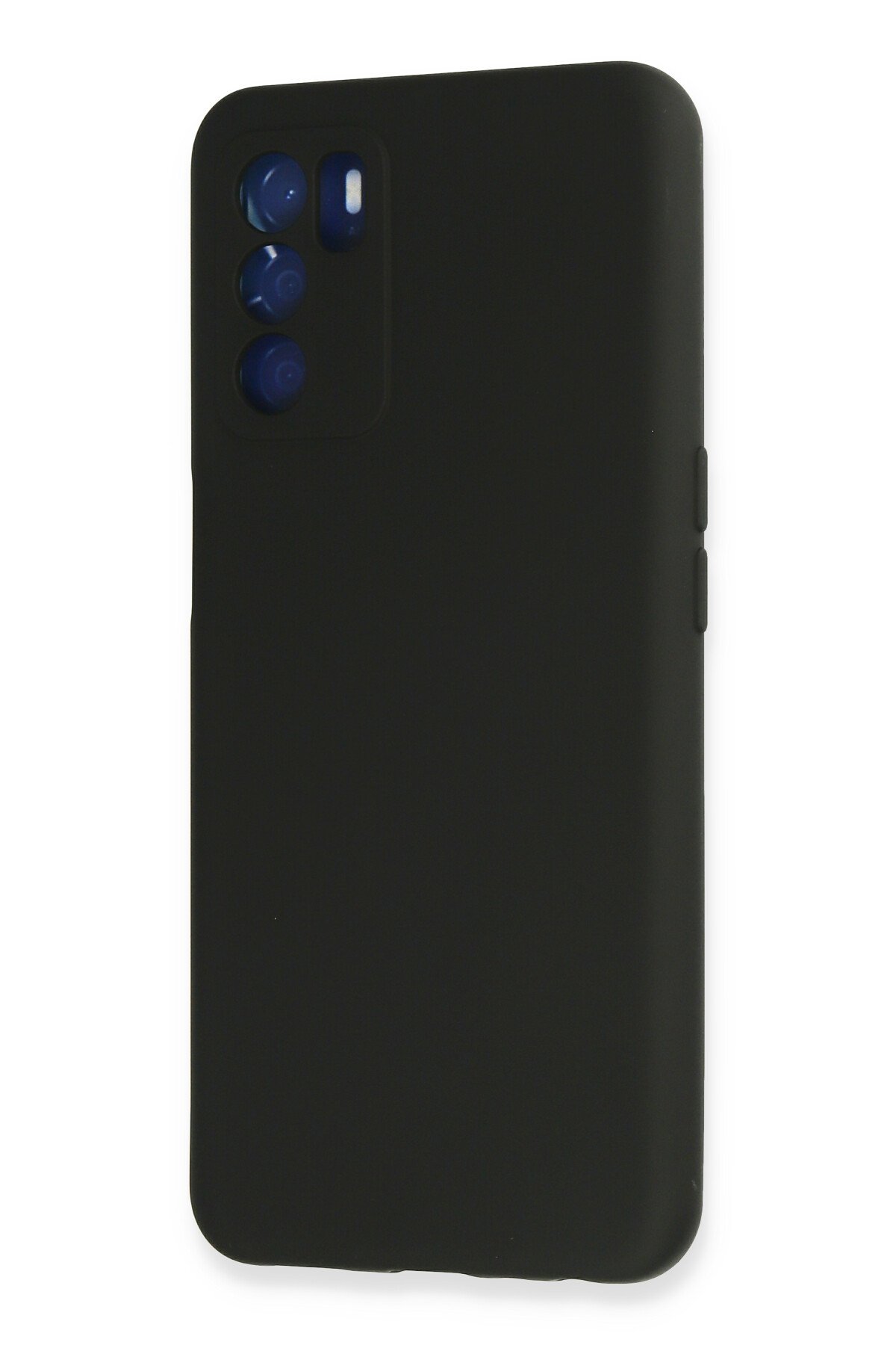 Newface Oppo A16 Kılıf Nano içi Kadife Silikon - Sarı